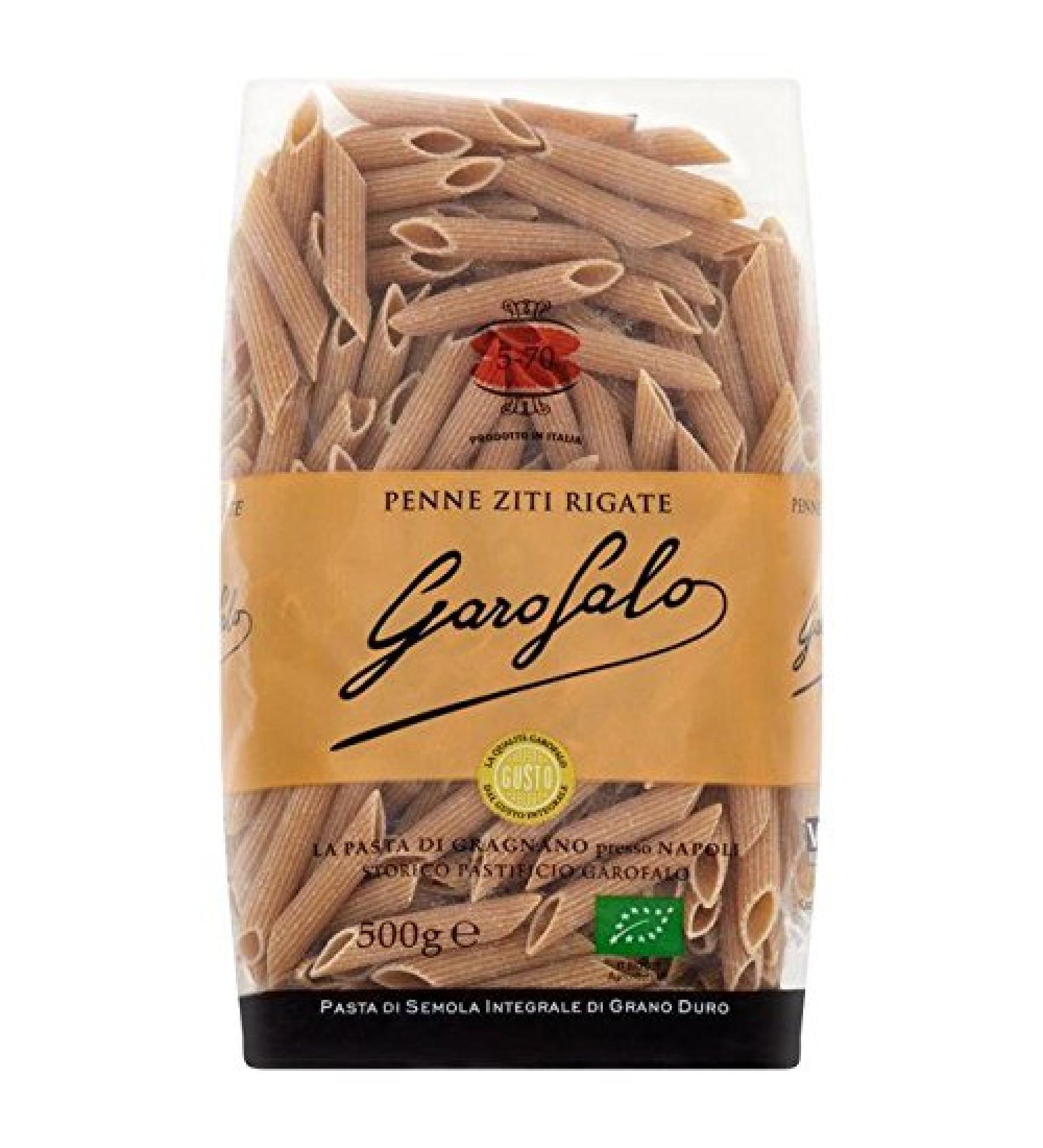 Garofalo Garofalo Organic Whole Wheat Penne Dry Pasta 500g