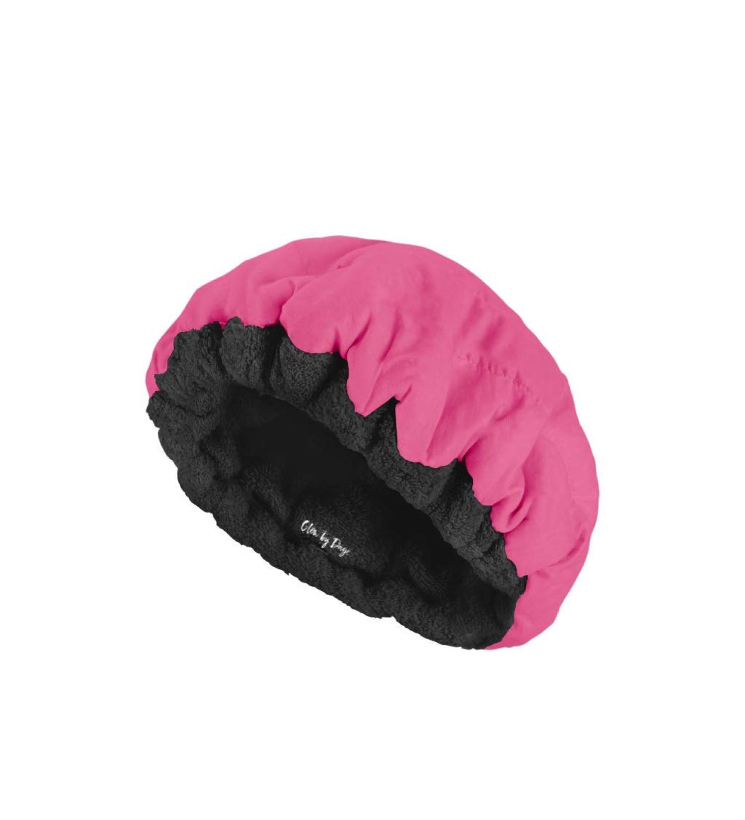 Glow by Daye Cordless Deep Conditioning Heat Cap - Microwavable Hair Therapy - Portable & Reversible - Pink Punch/Black - Buy Online on GoSupps.com