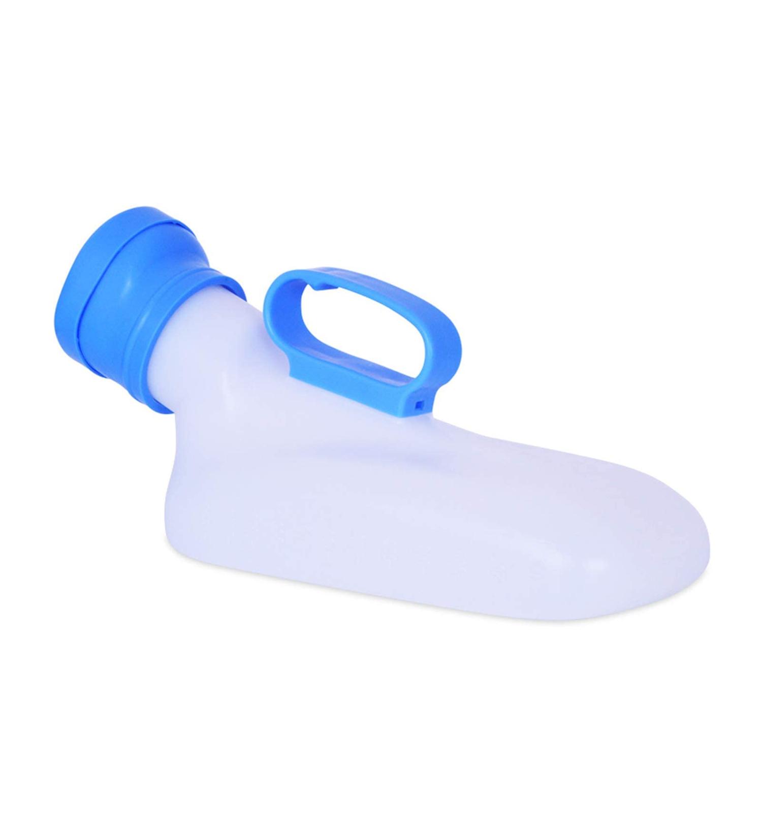 Urinal Male Urinal 1200 Ml Leakproof Camping/Long-Distance Driving Fashion Style Portable Urinal Snap Cover Urine Collector Happy - Buy Online on GoSupps.com