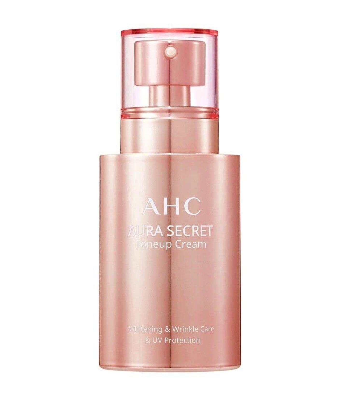 AHC AURA SECRET Tone Up Cream SPF30 PA++ | Enhance Radiance & Protect Skin - International Shipping - Buy Online on GoSupps.com