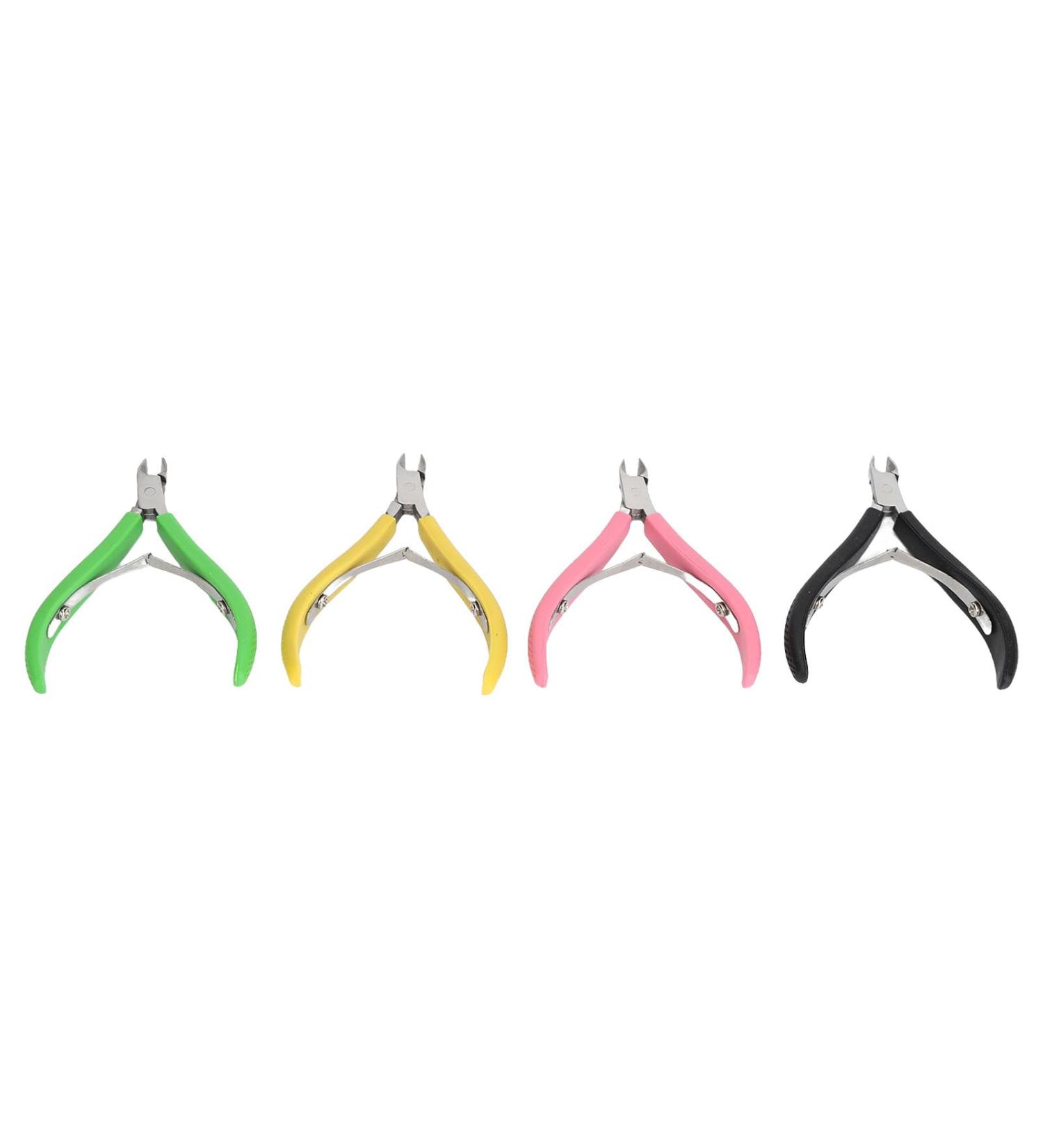 Dead Skin Remover Nipper Cuticle Nipper Silicone Handle Grooming for Beauty Salon - Buy Online on GoSupps.com