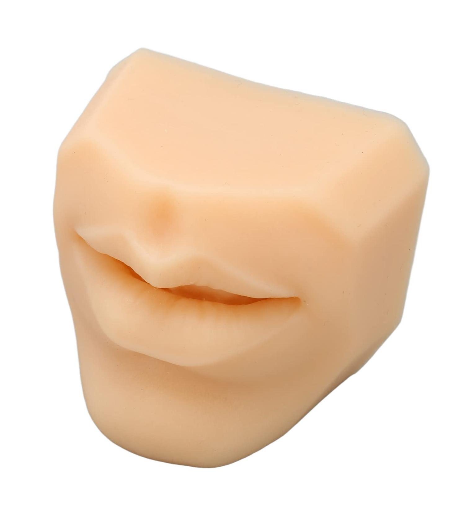 Jauarta Human Mouth Model - Soft Silicone Lifelike Lips for Jewelry Display | High Simulation - Buy Online on GoSupps.com