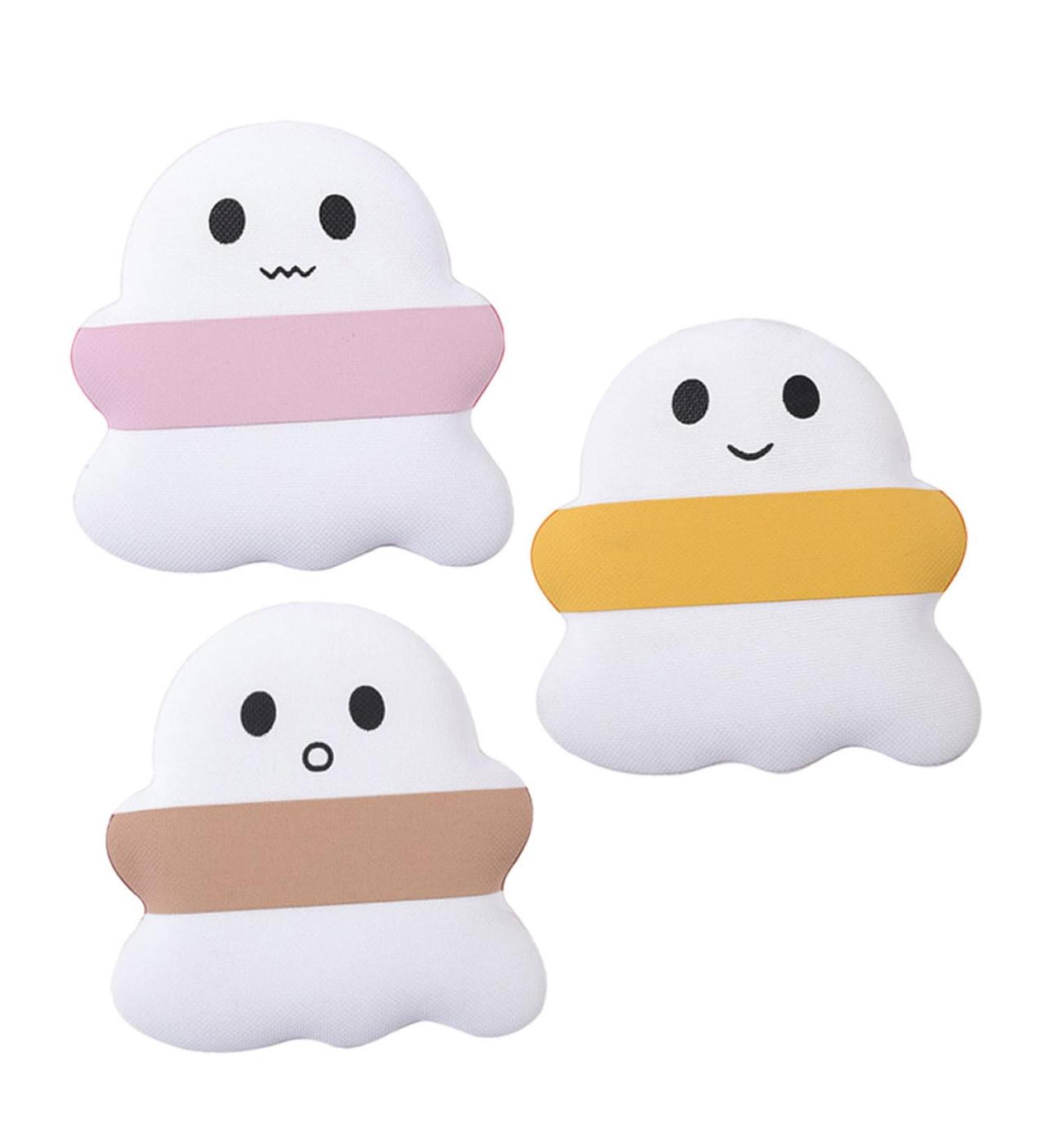  Beatifufu 3pcs Makeup Foam Corner Puff Foundation Sponge Ghost Pretty Puff Cosmic Puff Face Puff Hydrophilic Polyurethane Powder Miss Wet And Dry - Buy Online on GoSupps.com