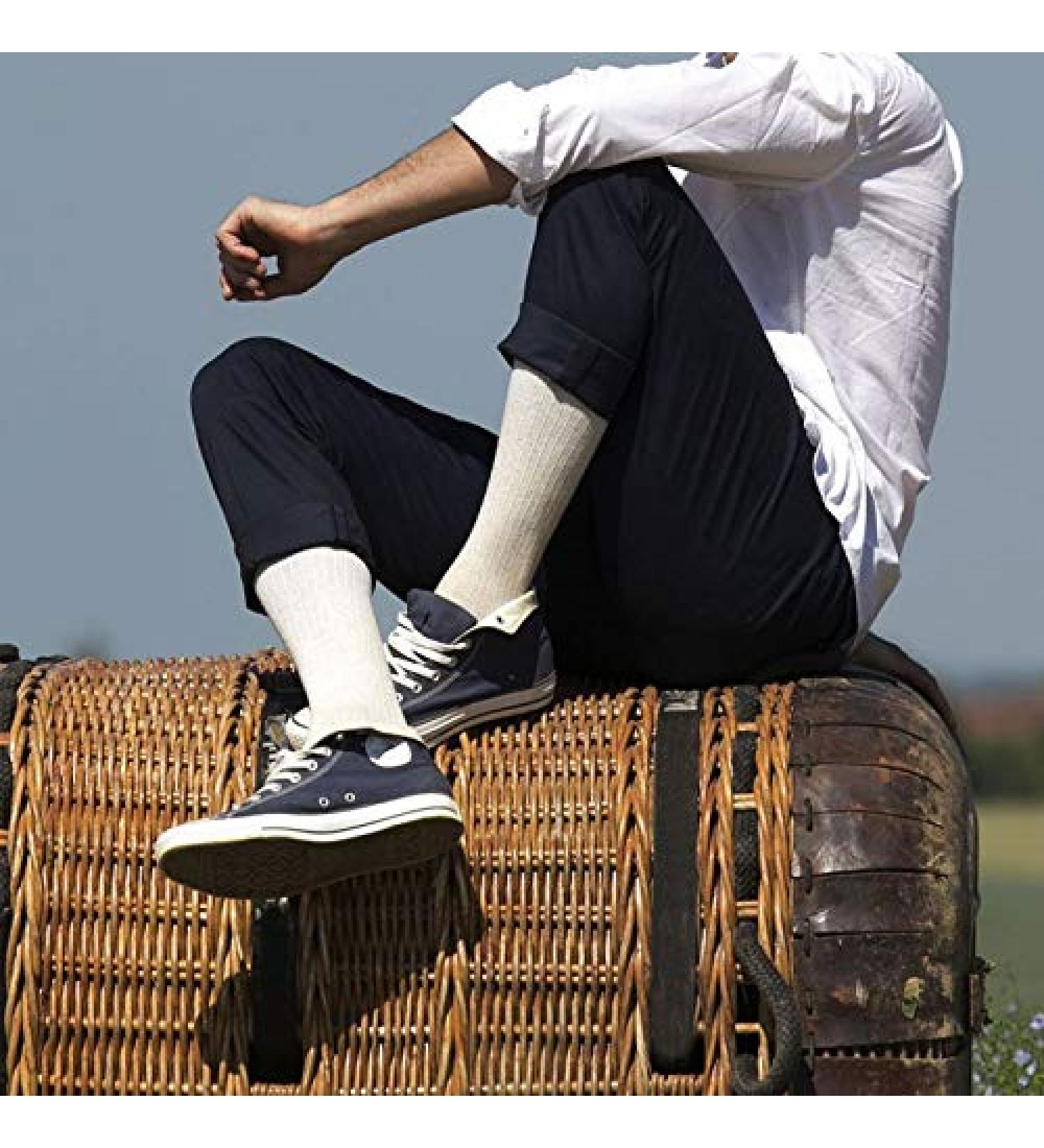 Venoflex Fast Lin Class 2 Compression Socks for Men - Size 2 Long Height Ecru | International Shipping Available - Buy Online on GoSupps.com