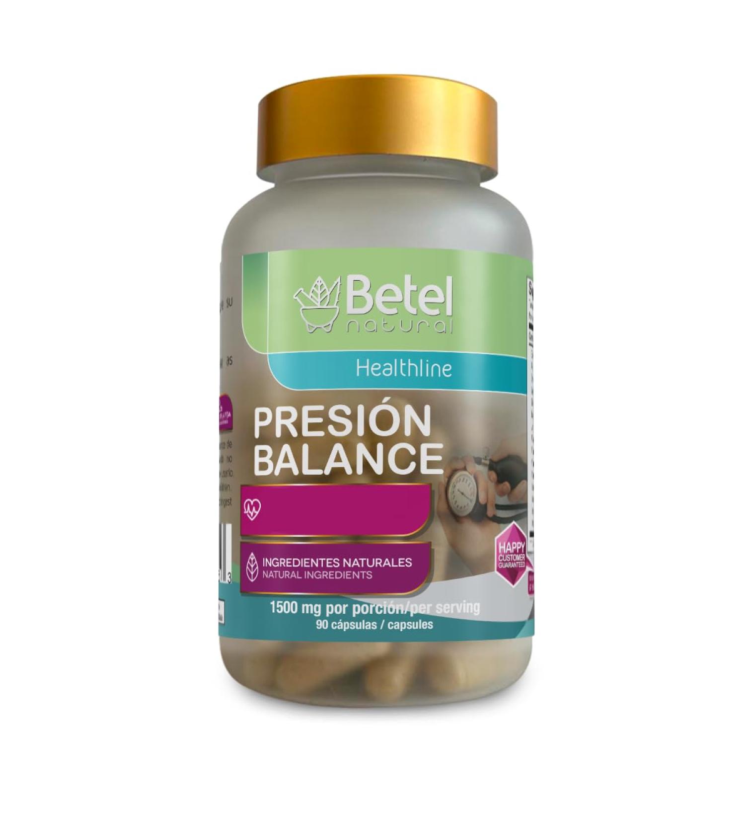 Betel Natural PresionBalanc Capsules Healthy Support for Pressure - 90 Caps