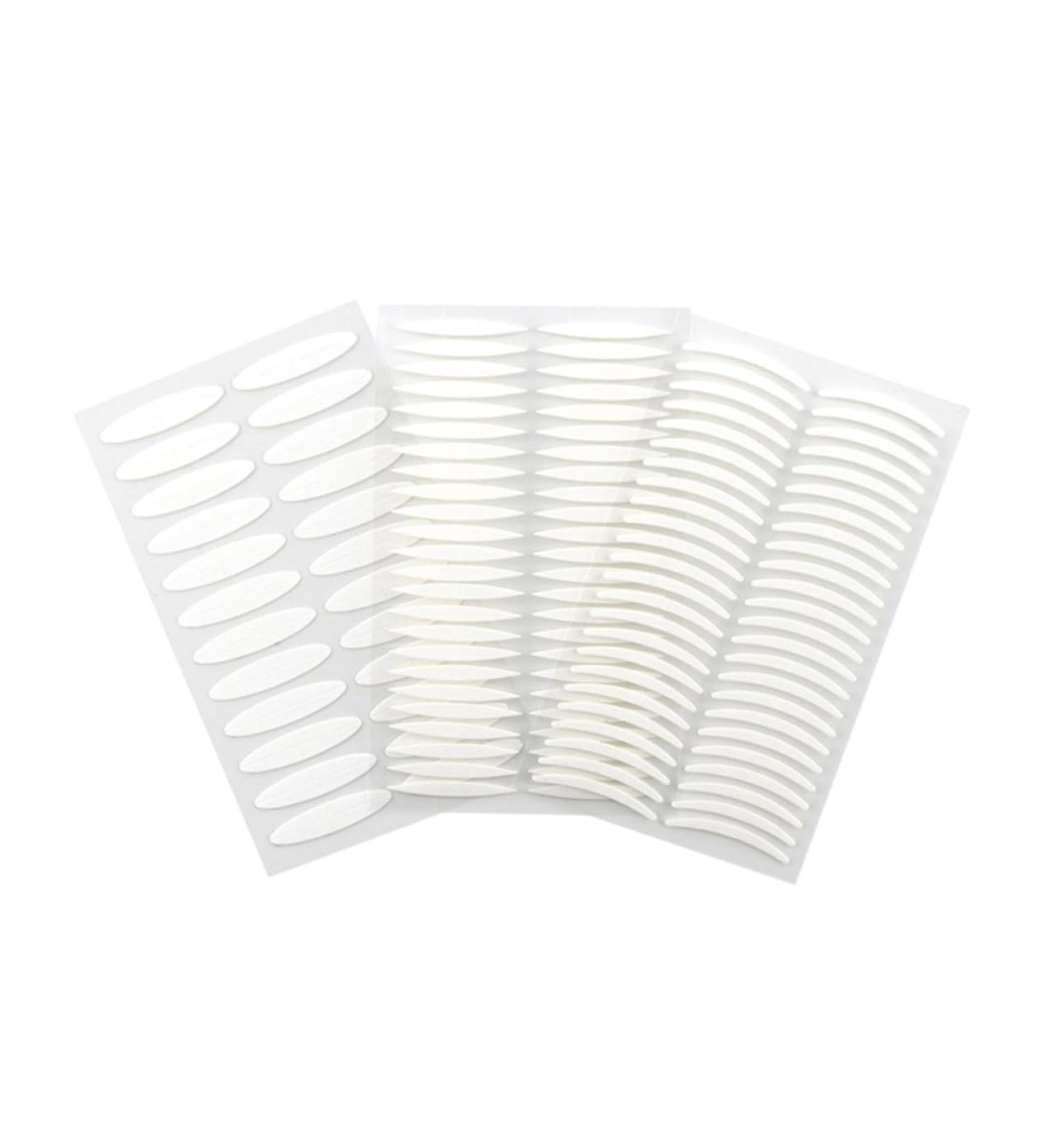 VINTORKY 45 Sheets Eyelid Tape Fiber Invisible Eye Lift Sticker Eyelid Lift Tape Strips Traceless Eyelid Sticker Double-Sided Tape Self-Adhesive Sticker White Eye Gel No Trace Man 1 - Buy Online on GoSupps.com