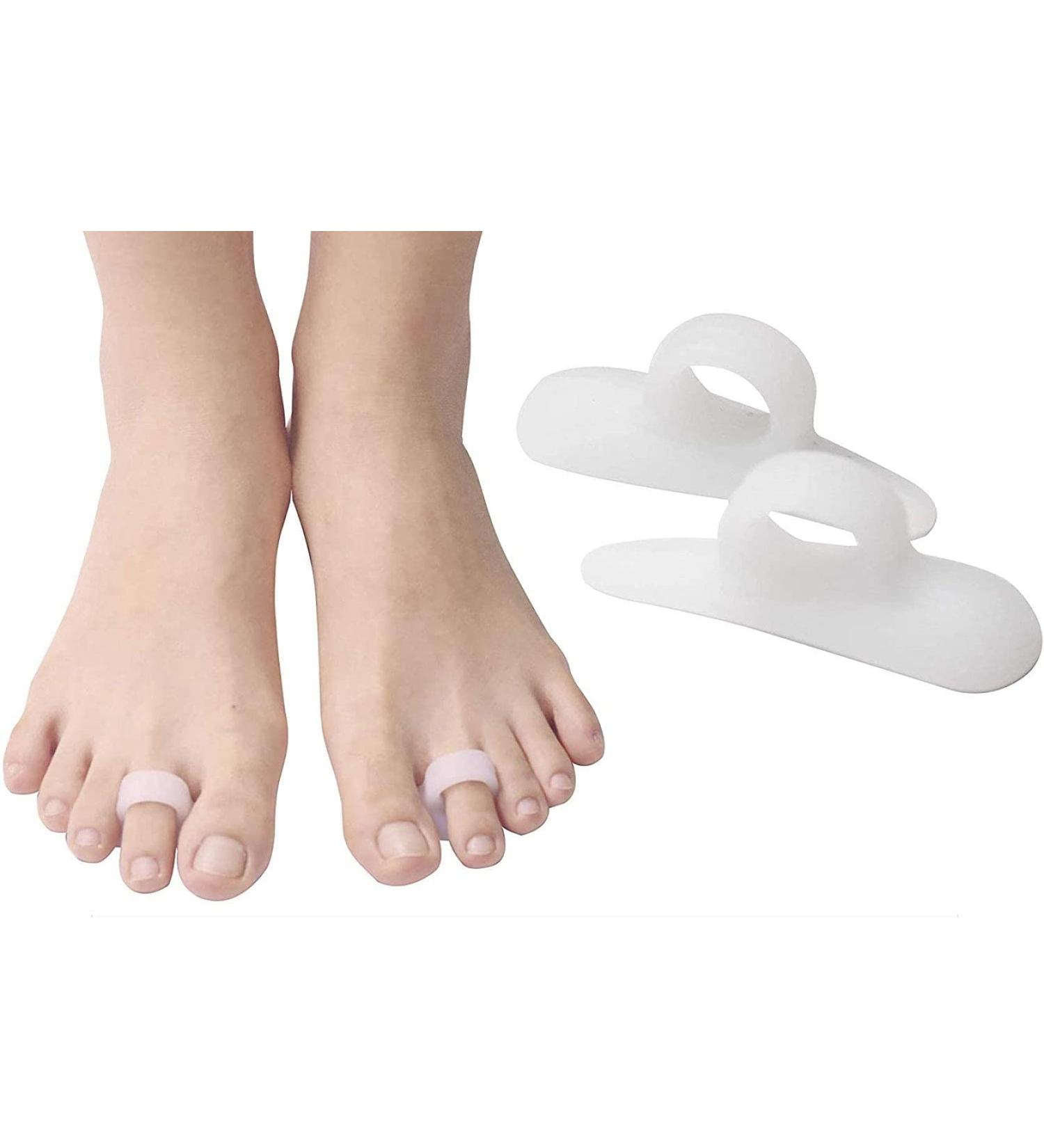 Pedimend Silicone Gel Claw Toe Corrector - Hammer Toe Pads - Toe Separator for Overlapping Toes - Straighten Bent Toes - Unisex - One Size Fits Most - 1 Pair - Buy Online on GoSupps.com