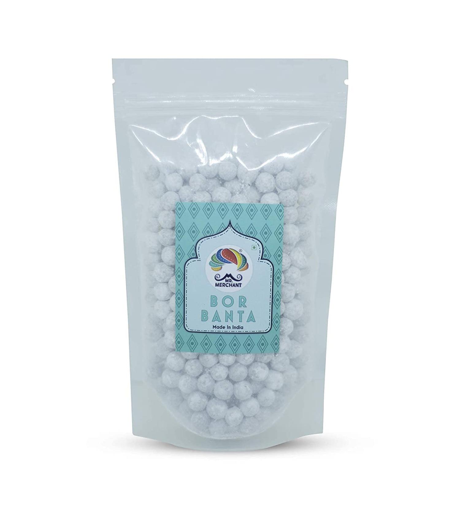 Mr. Merchant BOR Banta Borkut Goli (Jujube Candy) 400g_Packing May Vary