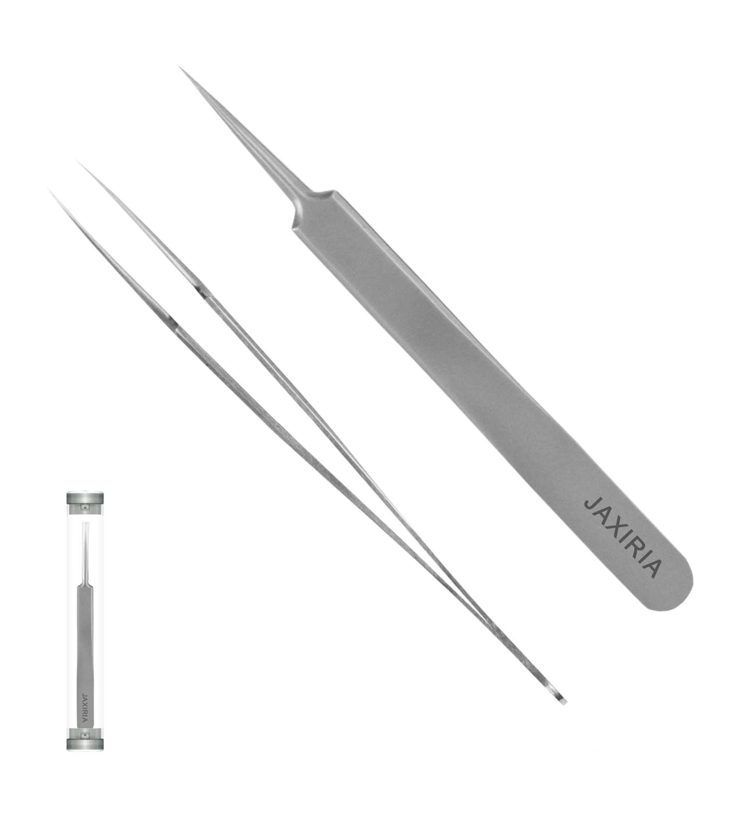 MUZE Professional Facial Milia Removal Tweezers - Precision Nose Tool for Blackhead & Pimple Removal - Buy Online on GoSupps.com