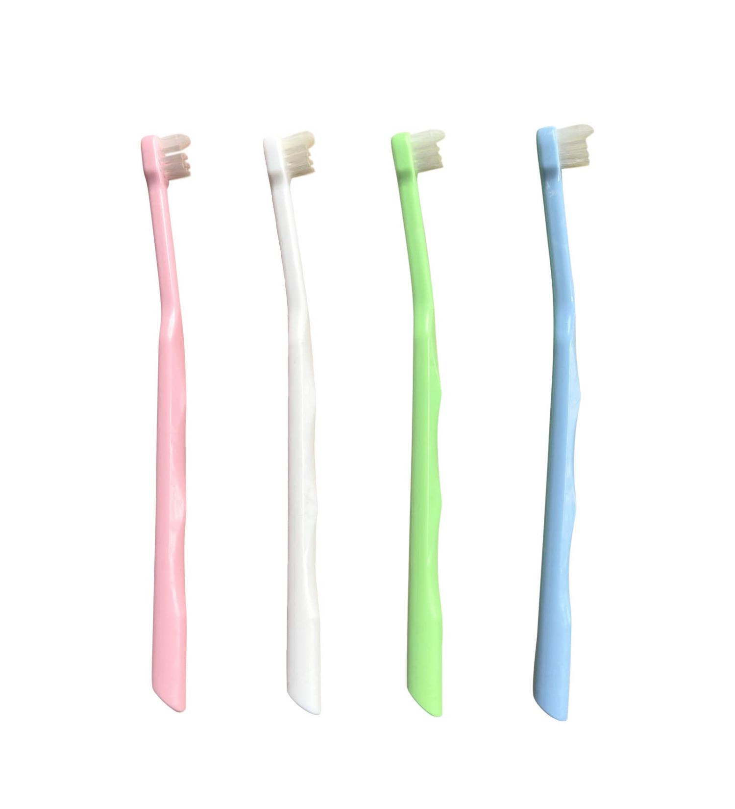 HRASY Orthodontic Toothbrush - Small Head End Tuft Brush for Braces - 4 Pack (4 Colors) - Buy Online on GoSupps.com