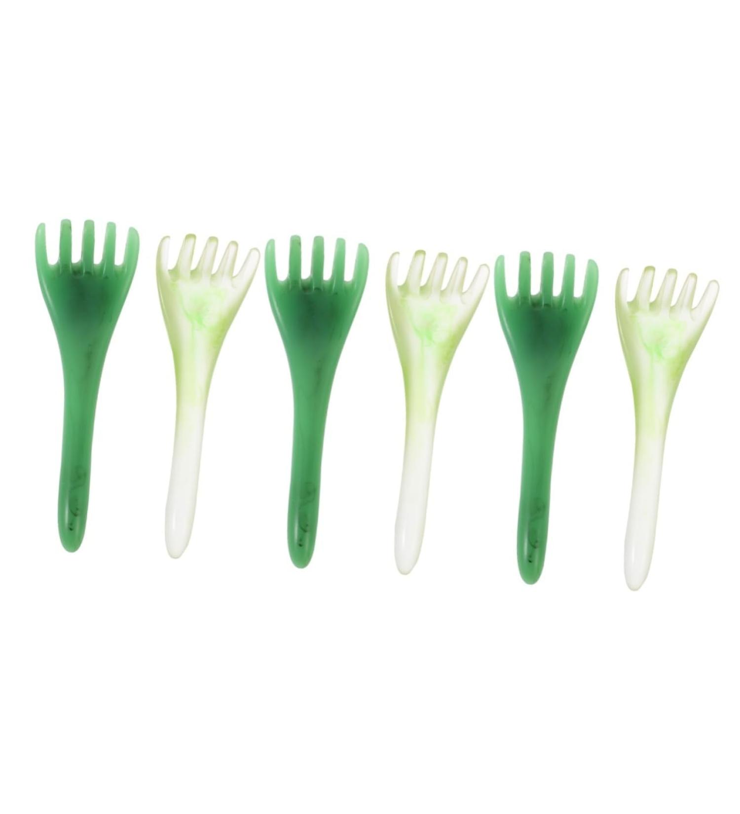 Beavorty 6 STK Hair Comb Massager & Scrubber - Electrical Scalp Tool for Women - Broad Tooth Trigger Point Massage and Face Stone Combing - Buy Online on GoSupps.com