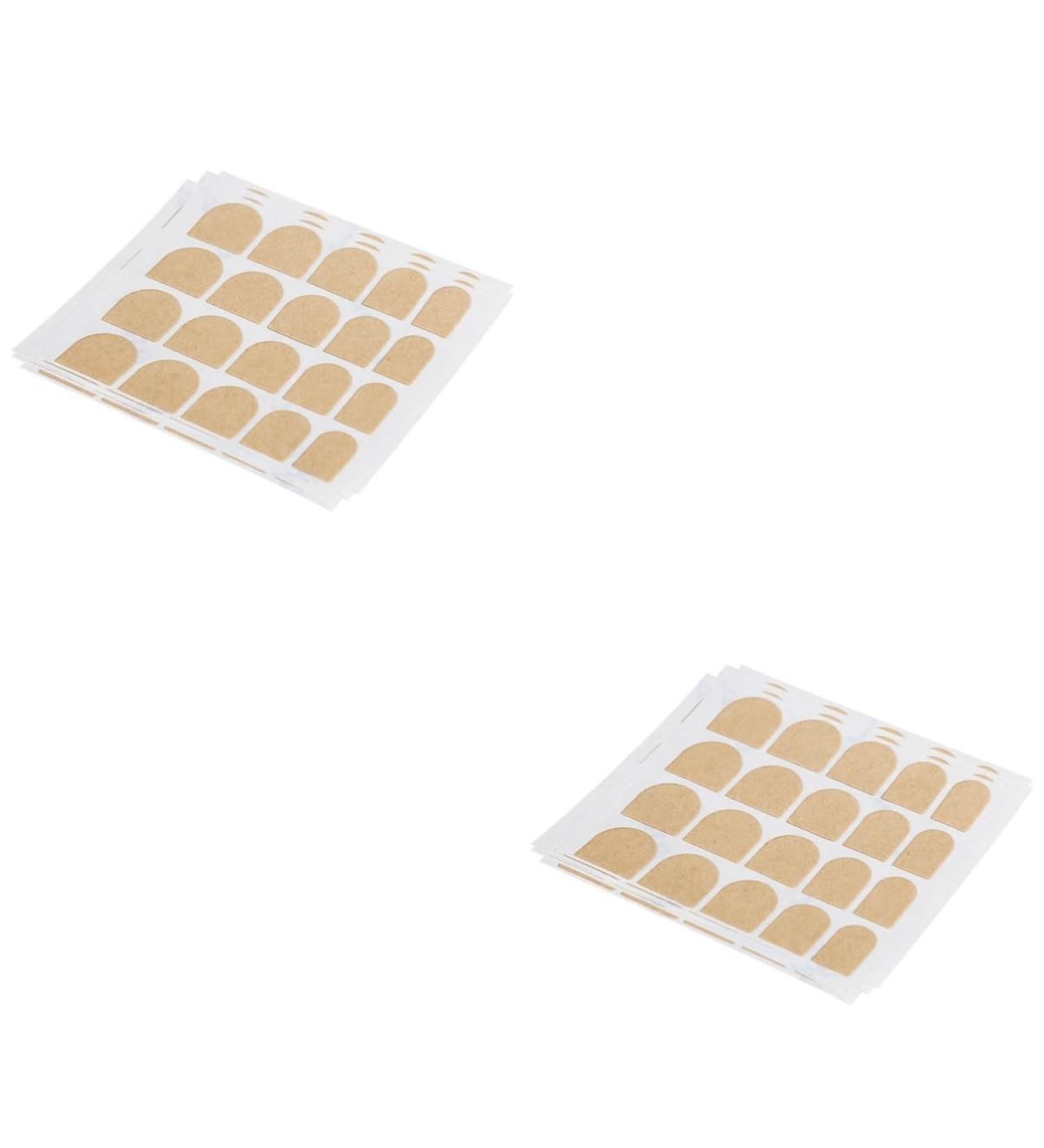 minkissy 100 Sheets Jelly Adhesive Tabs Water Proof Stickers Nail Vinyls Nail Decals Jelly Tabs Nail Glue Sticker Nail Tabs Jelly Gel Nail Sticker False Nail Stickers Detachable Accessories Yellowx2pcs 6.2X6.2cmx2pcs - Buy Online on GoSupps.com