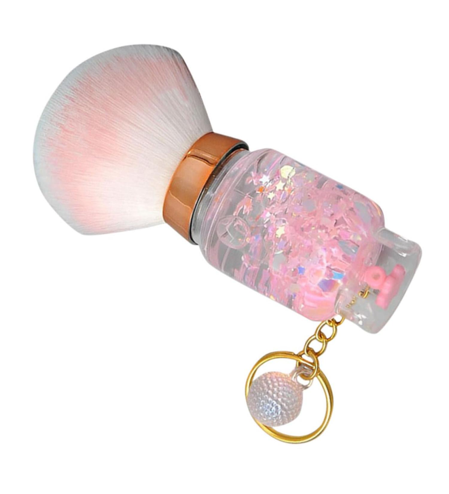 Mikinona Nail Dust Brush Small Brush for Makeup Facial Makeup Brush Loose Powder Brush Women Makeup Brush Blush Brush for Women Makeup Powder Brush Highlighter Brush Pink Cosmetic Miss Tool 9.00X3.50X3.50CM Pink - Buy Online on GoSupps.com