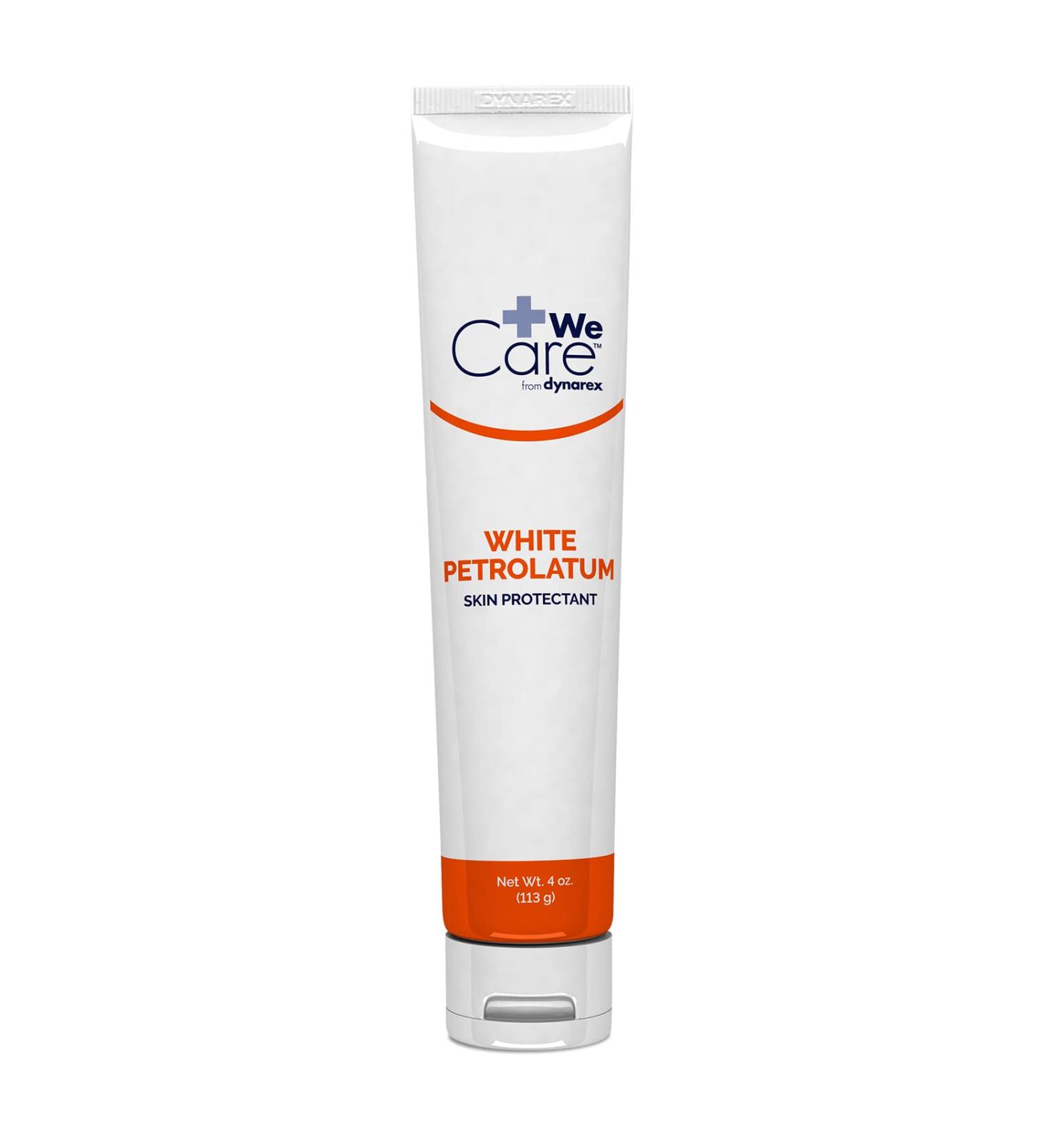 Dynarex White Petrolatum Petroleum Jelly 4 oz. Tube - Skin Repair & Soothing Relief - Buy Online on GoSupps.com