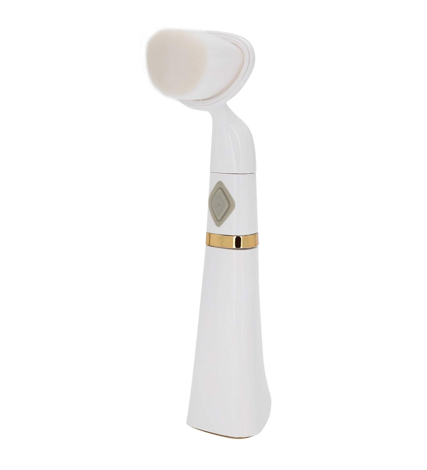 Facial Cleansing Machine Ergonomic Electric Facial Cleansing Brush for Cleaning Grease for Cleaning Dirt for Cleaning Skin for Opening Clogged Pores (White) - Buy Online on GoSupps.com