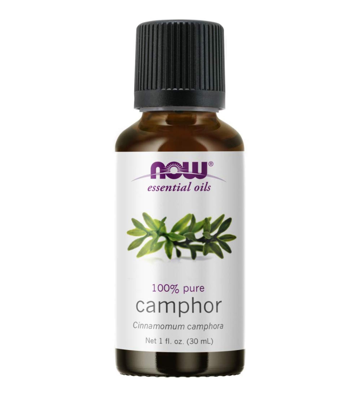 Buy NOW Essential Oils Camphor Oil - 100% Pure Aromatherapy Vegan Child Resistant Cap - 1 oz - Buy Online on GoSupps.com