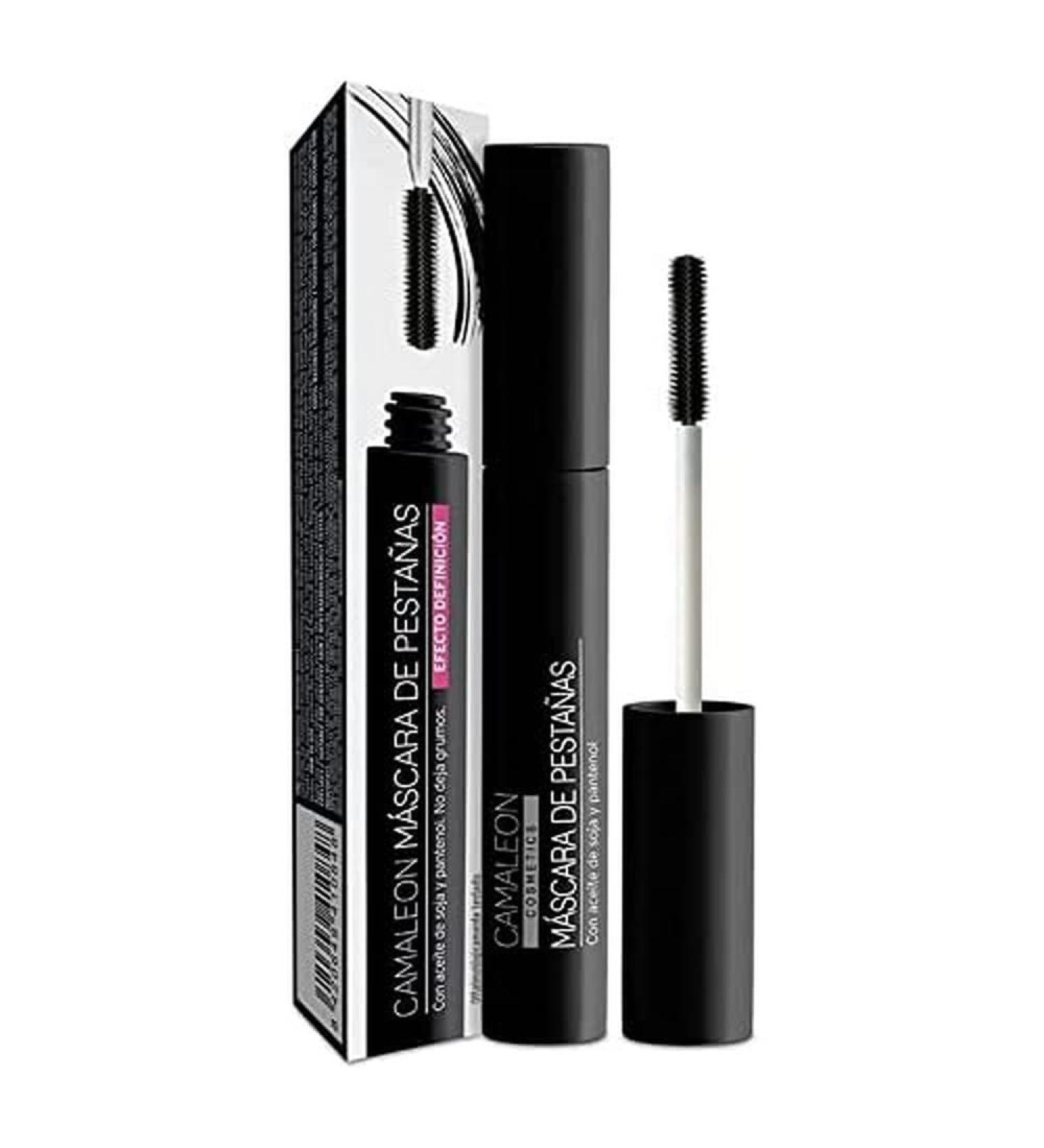  CAMALEON Camaleon cosmetics - Eyelash Mask - Defined Effect - Castor Oil Pennantol and Husky Rose - 100% Natural Colour - Black - Vegan - 1 Unit - Buy Online on GoSupps.com