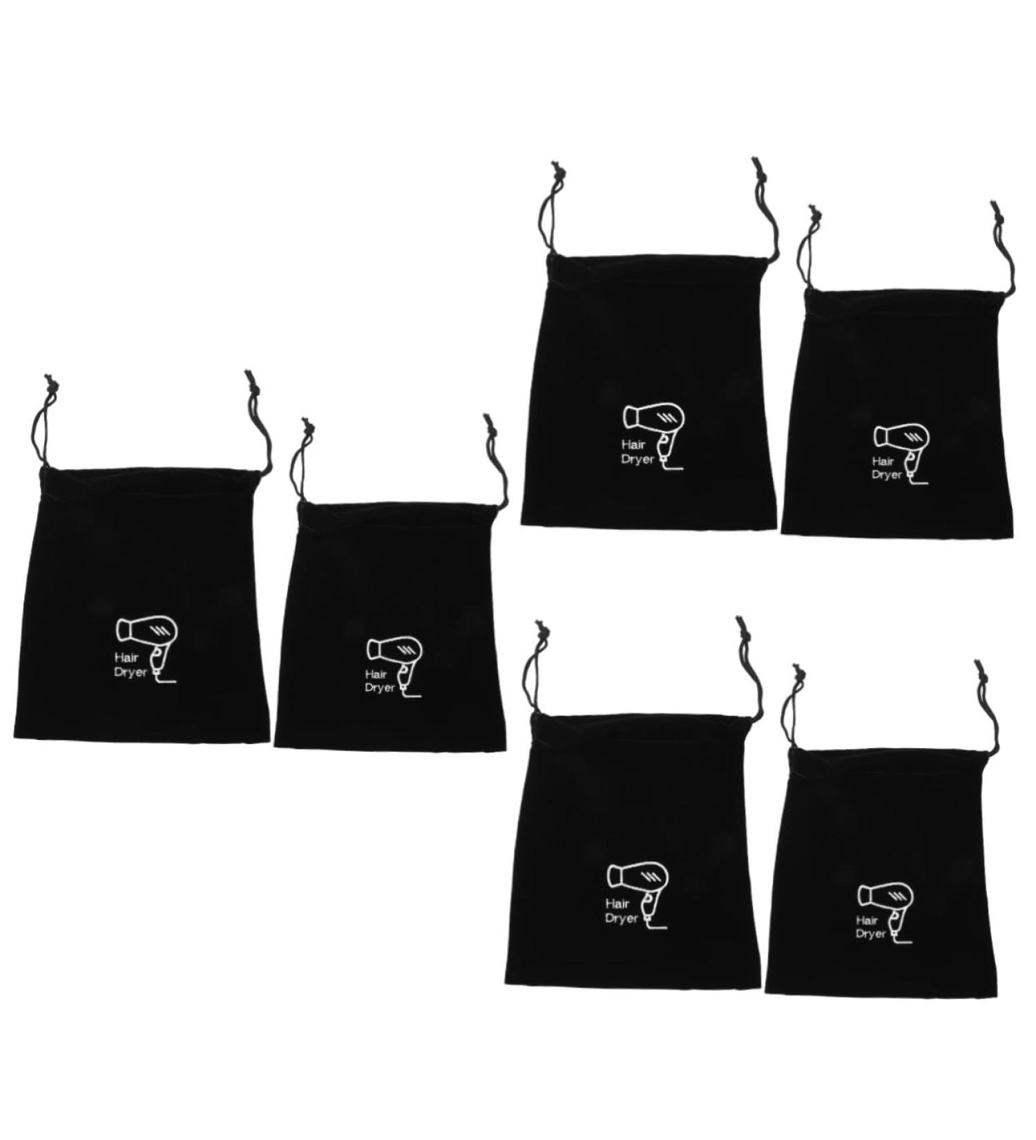 Beavorty 6 Pcs storage bag hair dryer organizer Hair Dryer pouch blow dryer organizer cotton hair iron bag - Buy Online on GoSupps.com