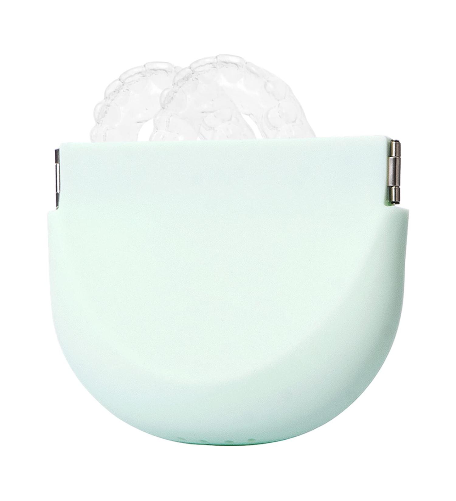 Zasjon Silicone Braces Box - Bite Can Spanning Prosthesis Tooth Rail Storage Green - Buy Online on GoSupps.com