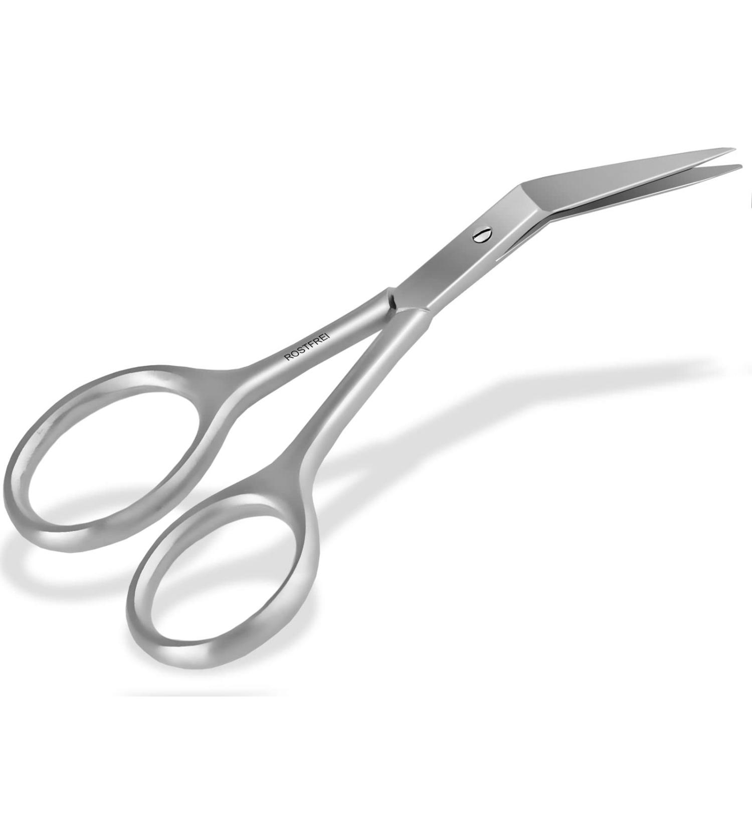 Buy Ladies Angled Nail Scissors for Fingernails & Cuticles - 9 cm Short | Premium Quality & International Shipping - Buy Online on GoSupps.com