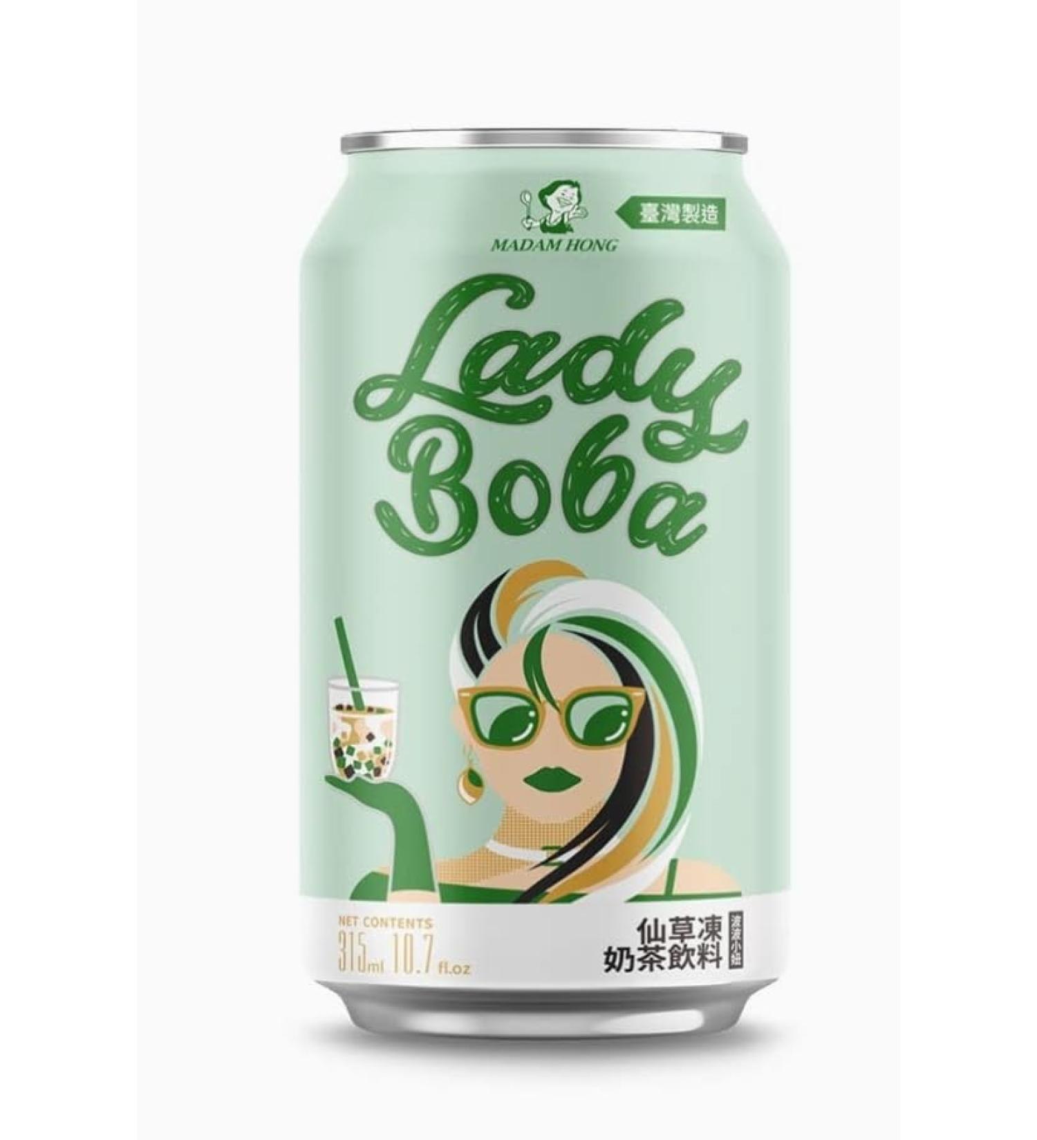 SUPPLIIONLINE Madam Hong Best chilled Lady Boba Grass Jelly and Brown Sugar Bubble Tea - 315ml (Grass Jelly) - Buy Online on GoSupps.com