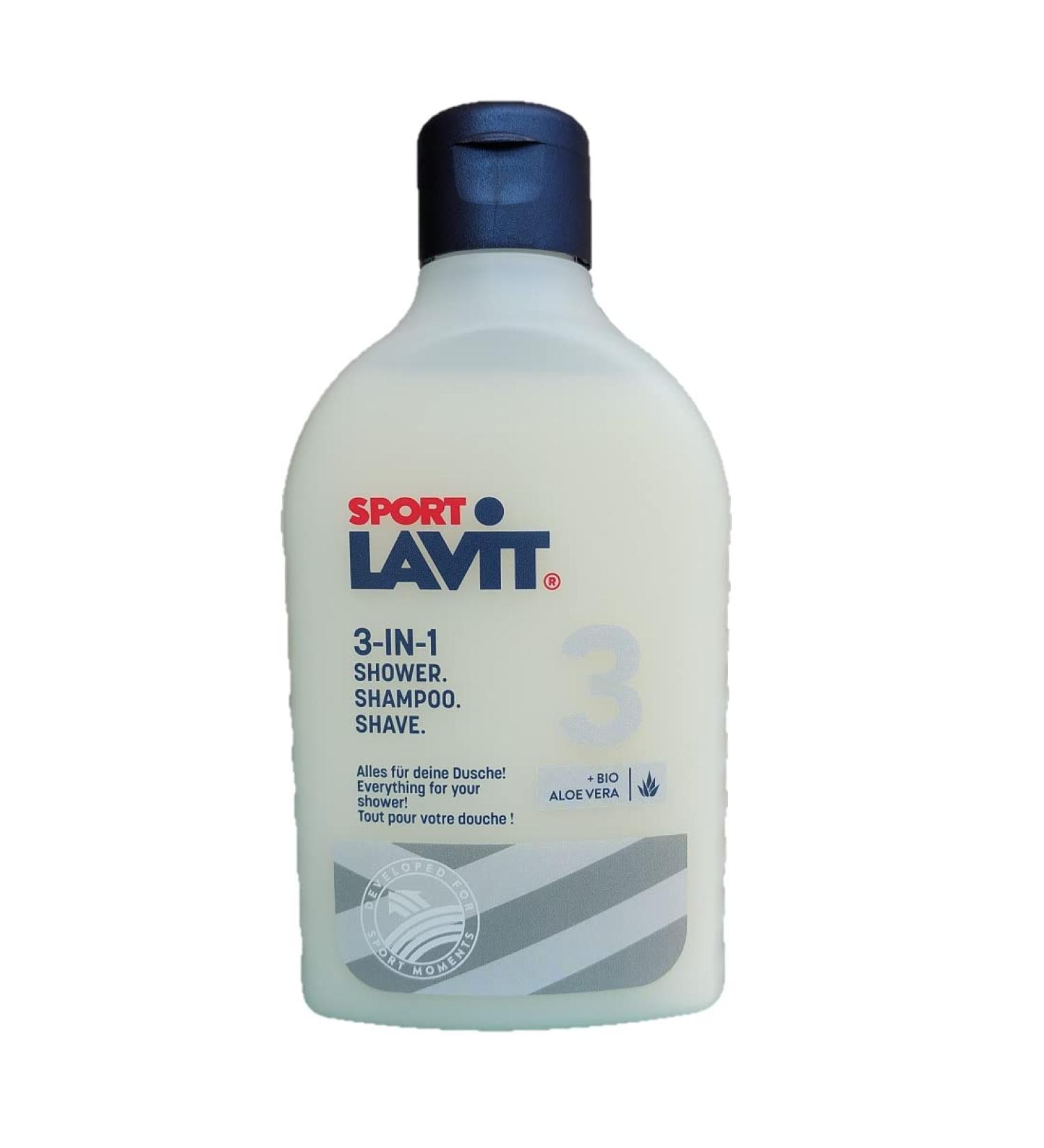 SPORT LAVIT 3in1 douche SHAMPOO SHAVE - Buy Online on GoSupps.com