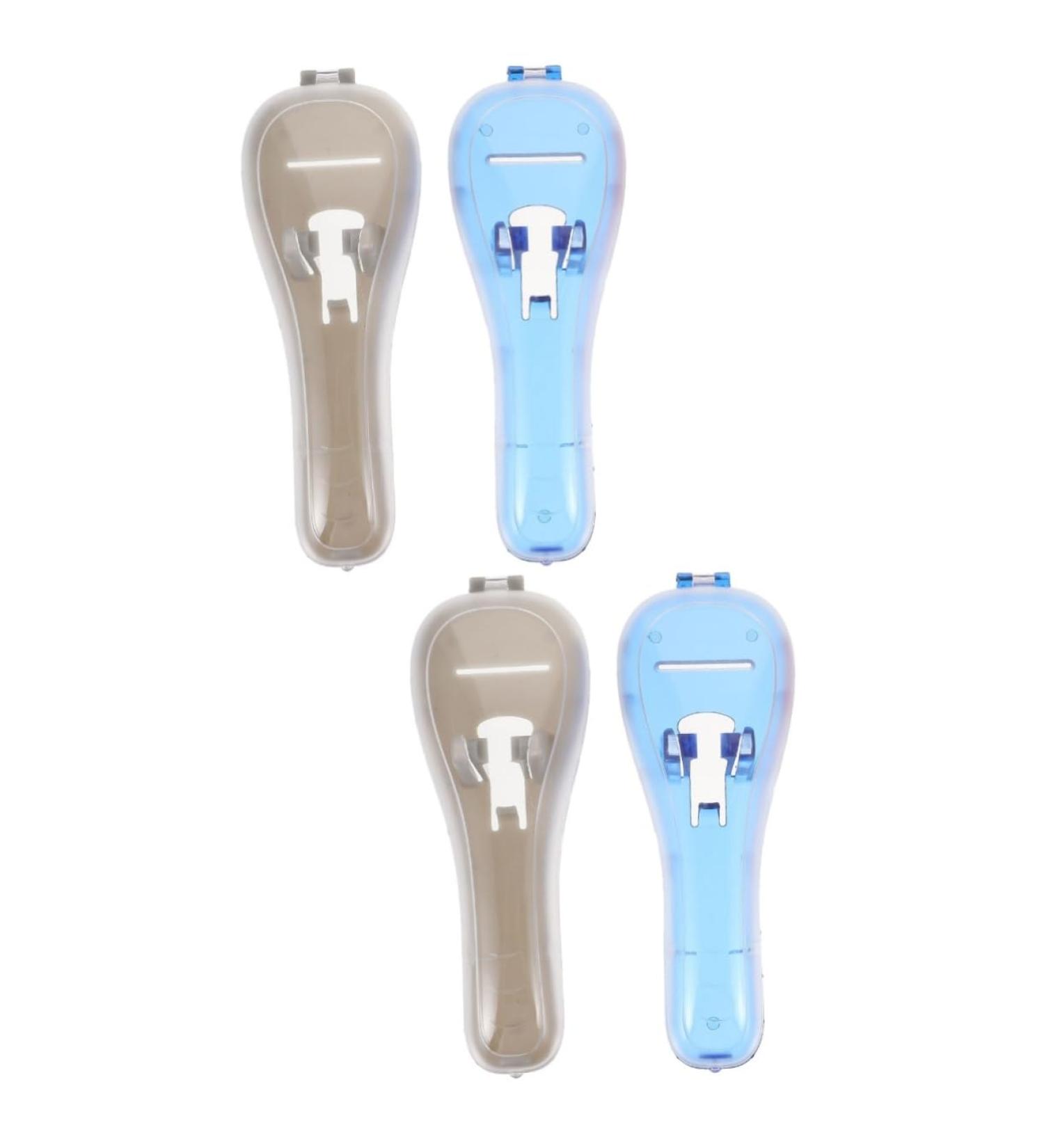 Beaupretty 4-Piece Razor Storage Box Holder | Universal Plastic Case for Men's Electric Shaver | Protective Travel Cover - 16.5x6x3.5cm - Buy Online on GoSupps.com