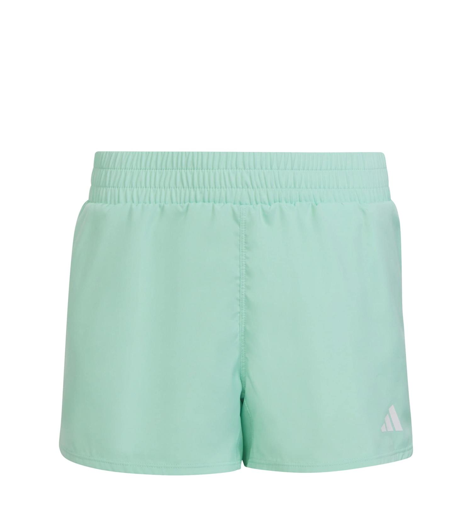 Buy adidas Girls 3-Stripes Shorts (1/4) - Versen/White | International Shipping Available - Buy Online on GoSupps.com