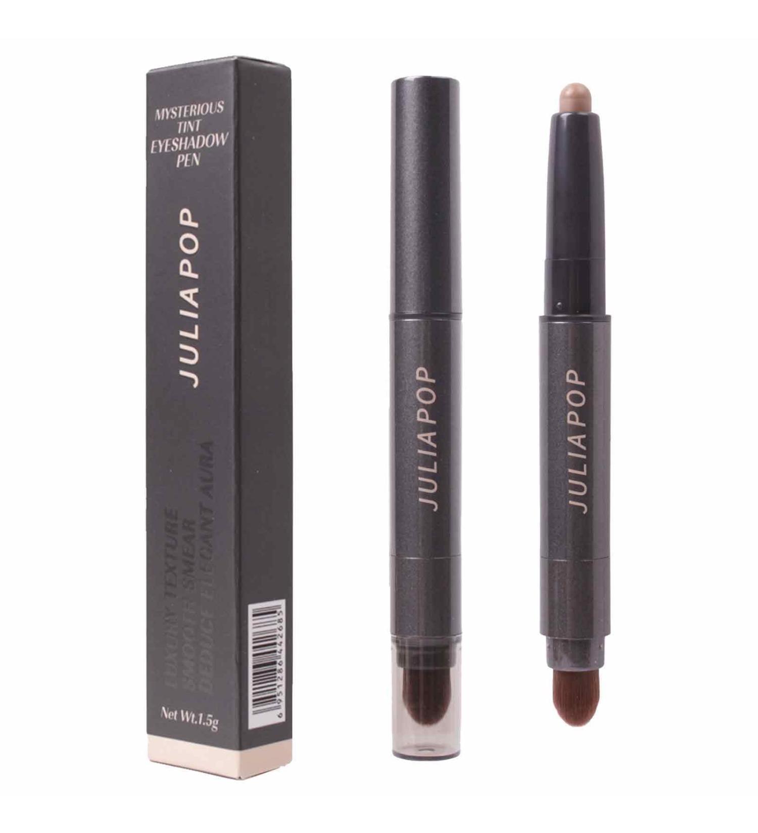 Metallic Eyeshadow Stick | Neutral and Brown Metallic Eyeshadow Stick - Longwear Smudge-Proof Eyeshadow Cream Eye Shadow Pencil Crayon Brightener Makeup Generic 01# Gray Brown - Buy Online on GoSupps.com
