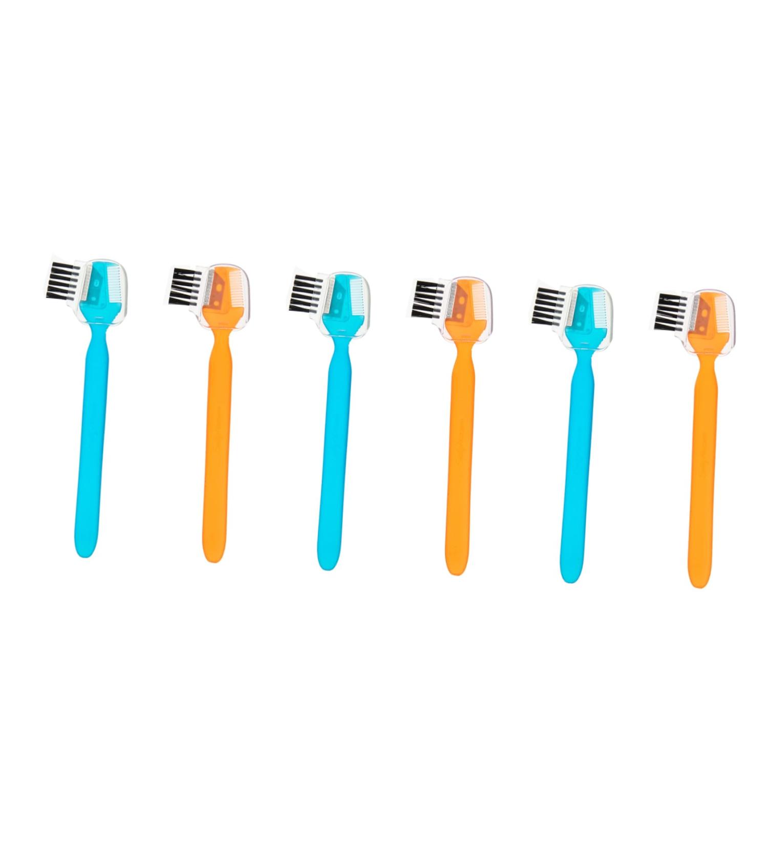 Beavorty Eyebrow Scraper & Comb Set | Reusable Mini Eyebrow Razors & Peeling Knife - Perfect for Precise Styling & Grooming - Buy Online on GoSupps.com