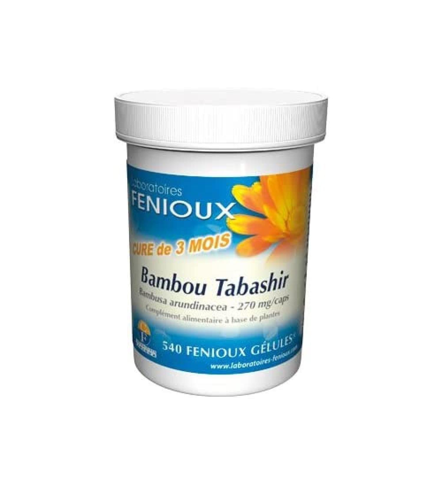 FENIOUX Fenioux Bambu Tabhasir 270 Mg 540 Caps