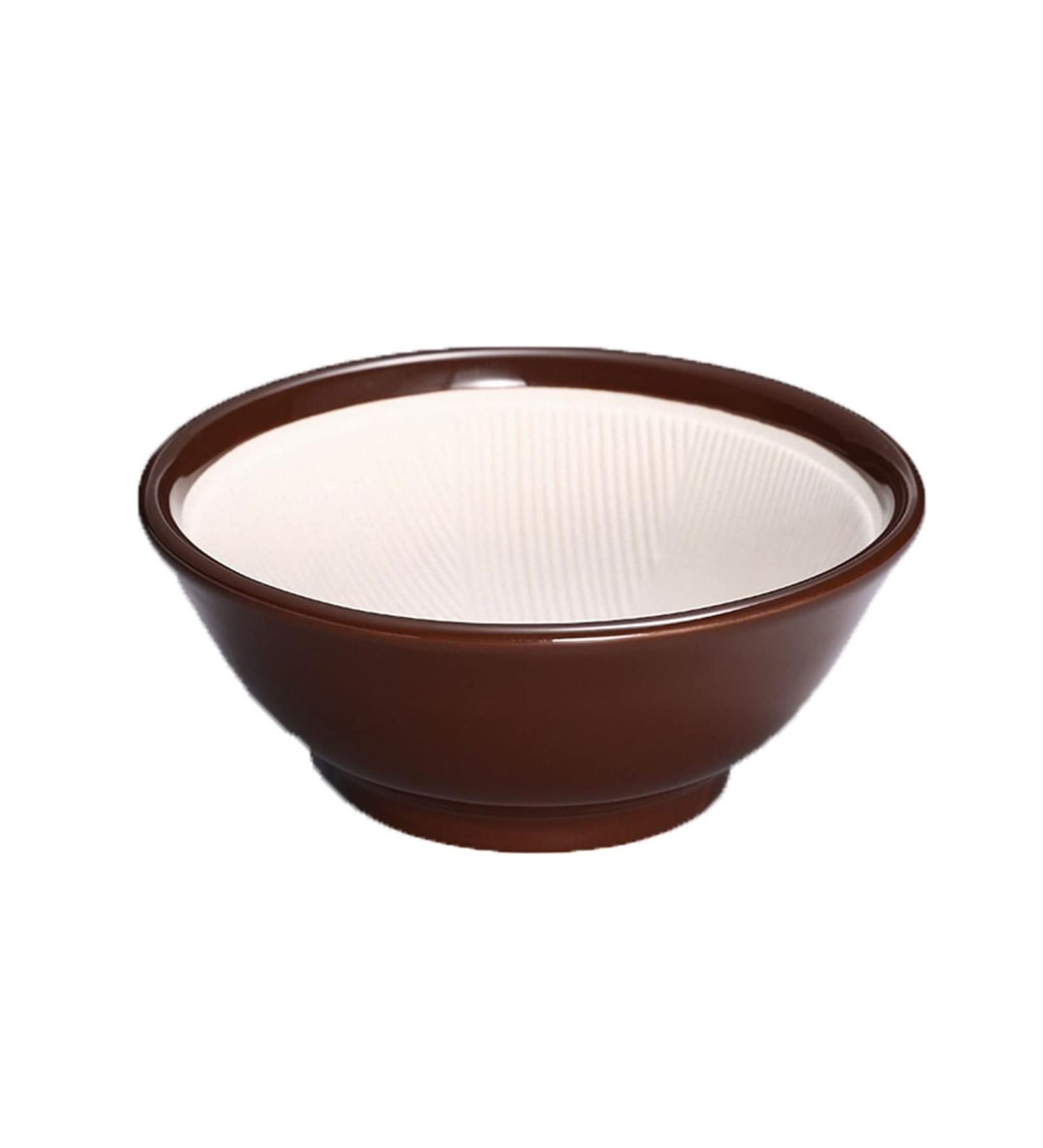 VERDDE Bowls 1PC Ceramic Grinding Bowl Kitchen Restaurant Tableware Food Bowl for Home Restaurant Hotel (Color : Brown) - Buy Online on GoSupps.com