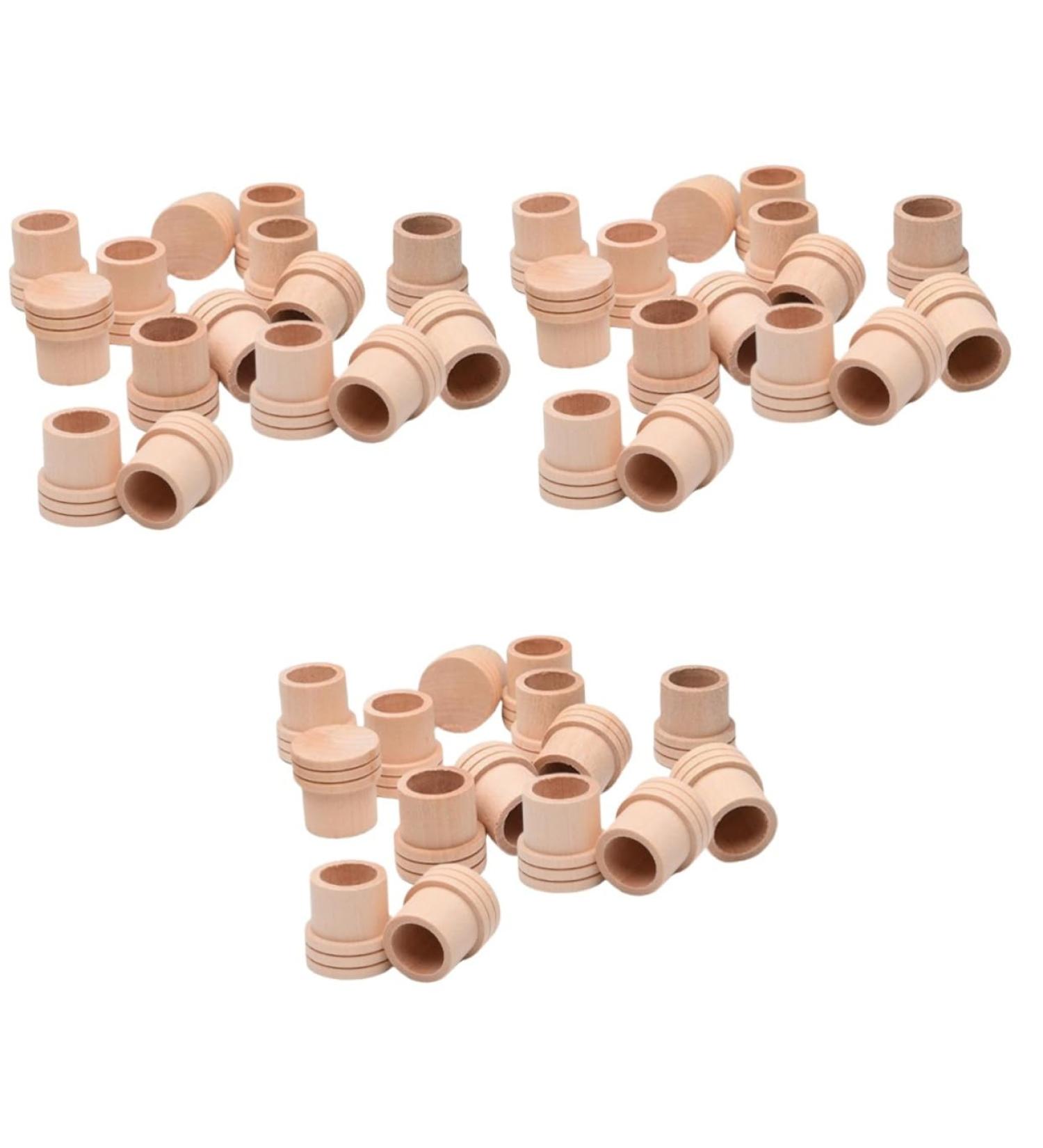 Minkissy 60 STK Moxa Fire Extinguishers - Moxibustion Accessories & Wooden Circulation Rolls for Home Use - Buy Online on GoSupps.com