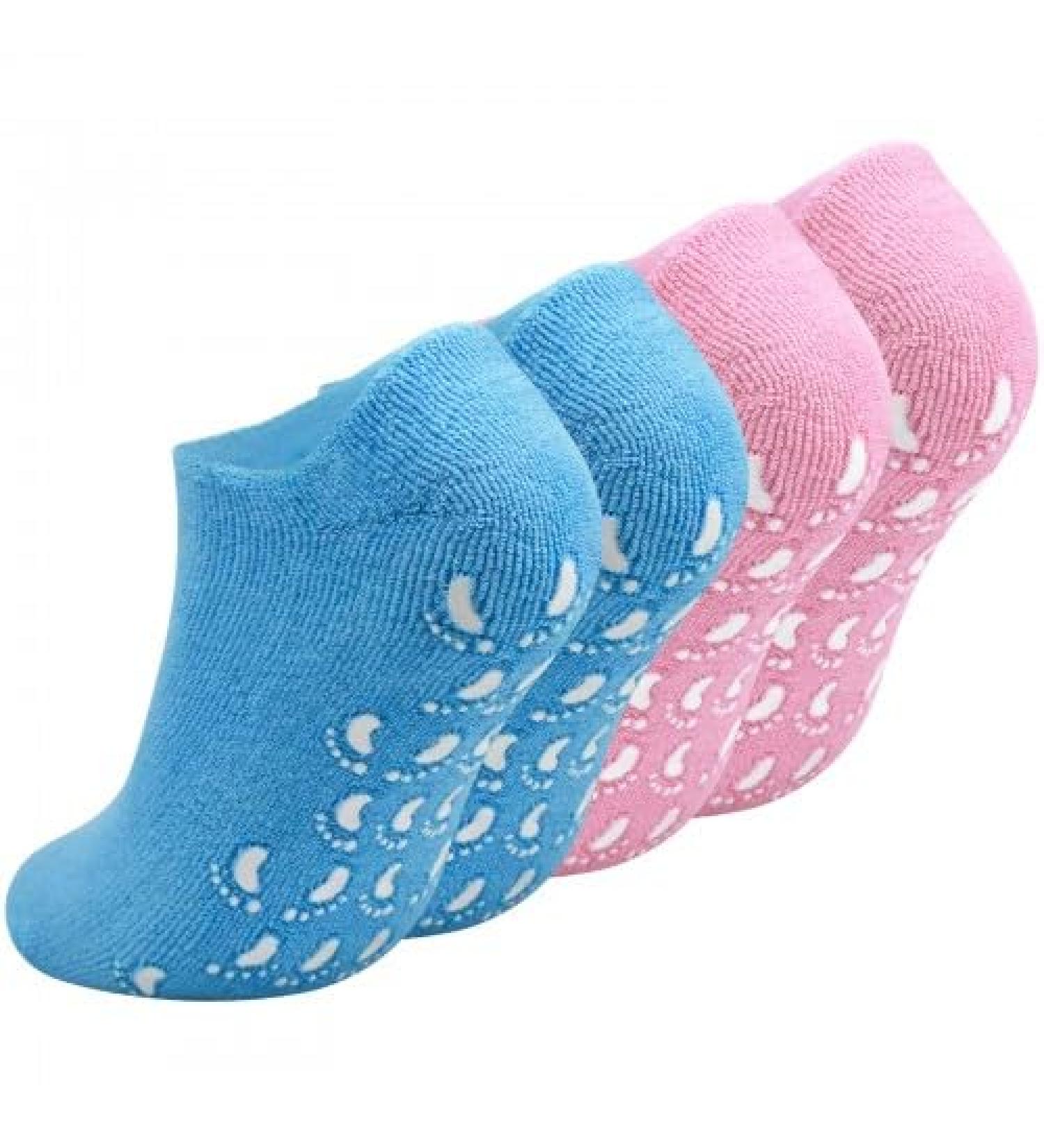 Cozlly Gel Socks - Moisturizing Foot Care for Women & Men | Overnight Foot Spa & Mask Socks | 2 Pairs - Buy Online on GoSupps.com