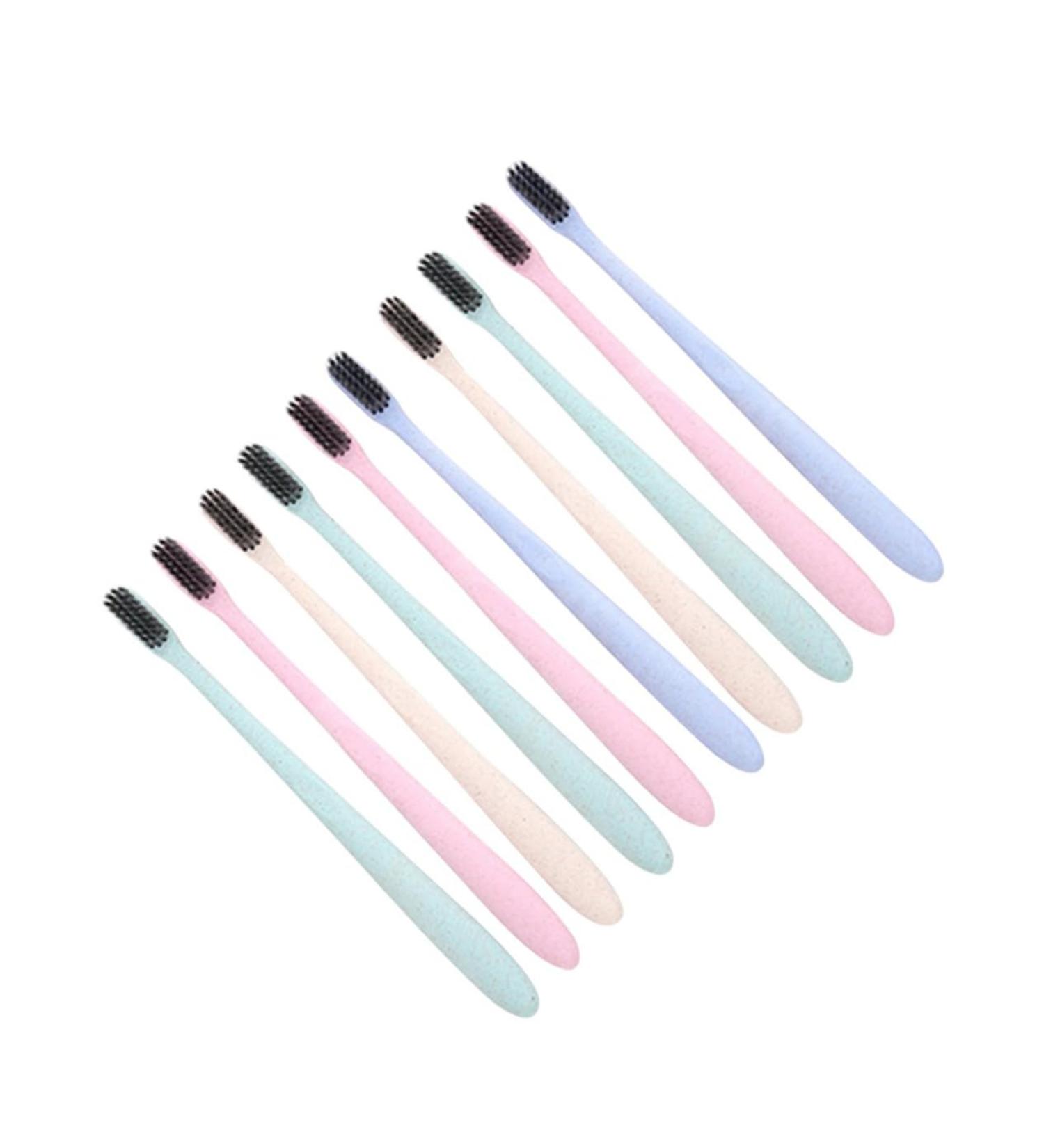 Minkissy 10-Pack Travel Toothbrush & Dental Hygiene Set - Eco-Friendly Toothpaste & Plaster Accessories for Optimal Mouth Care - Buy Online on GoSupps.com