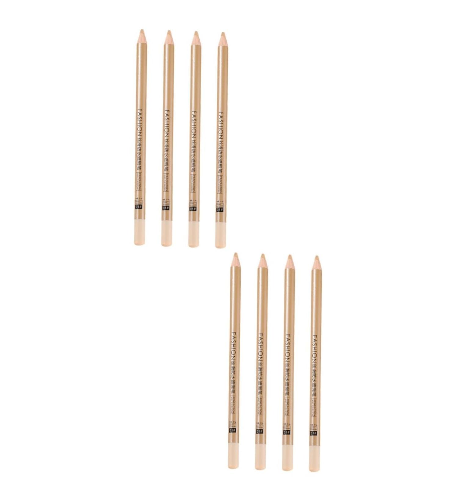 VINTORKY 8 Pcs Concealer Pen Concealer for Makeup Korean Concealer Makeup Concealer White Wooden - Buy Online on GoSupps.com
