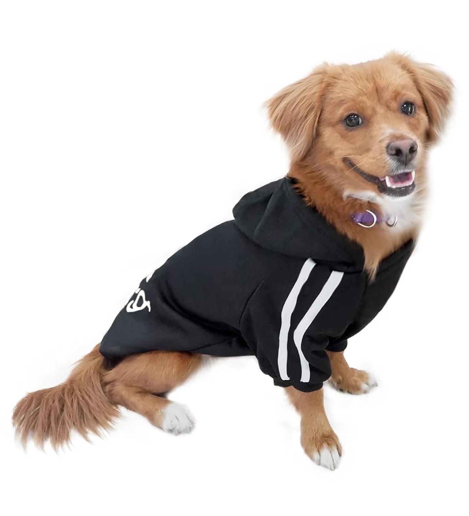 Eastlion Dog Sweater | Warm Puppy T-Shirt Pullover Coat | Black XS Pet Clothes - Shop Internationally! - Buy Online on GoSupps.com