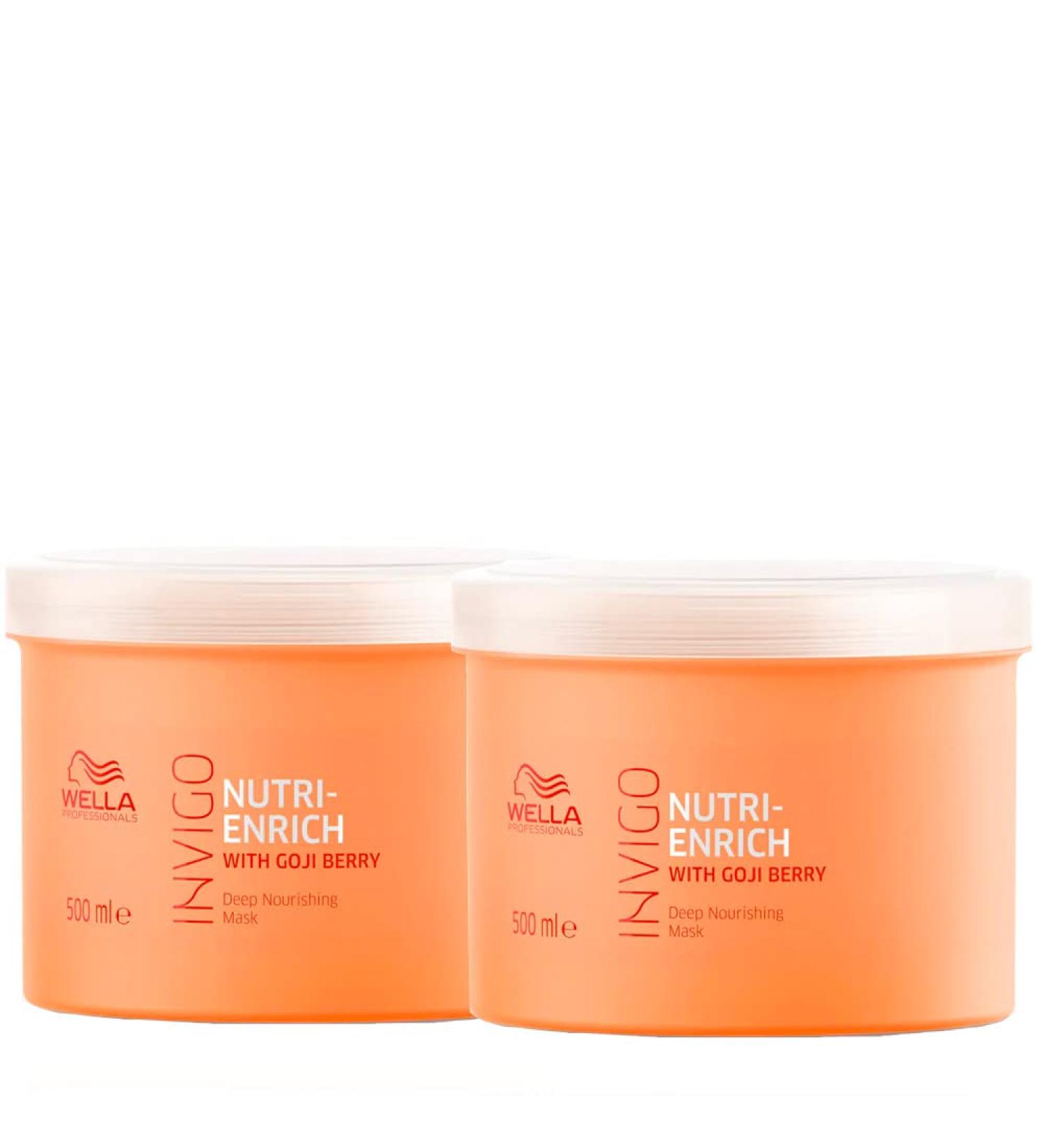 Wella Enrich Mask 3 x 500 ml fine-normal hair Professionals Care