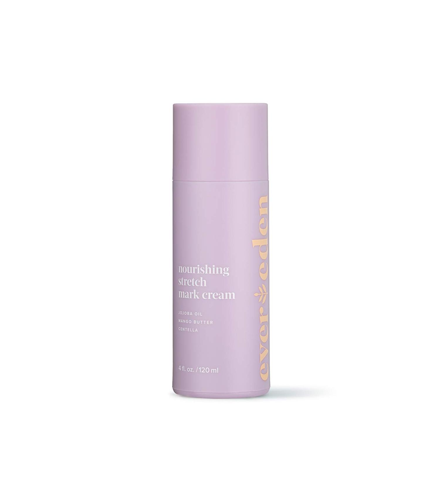 Evereden Nourishing Stretch Mark Cream 4.0 fl oz | Clean & Unscented Pregnancy Skincare | Natural Plant-Based Formula - Buy Online on GoSupps.com