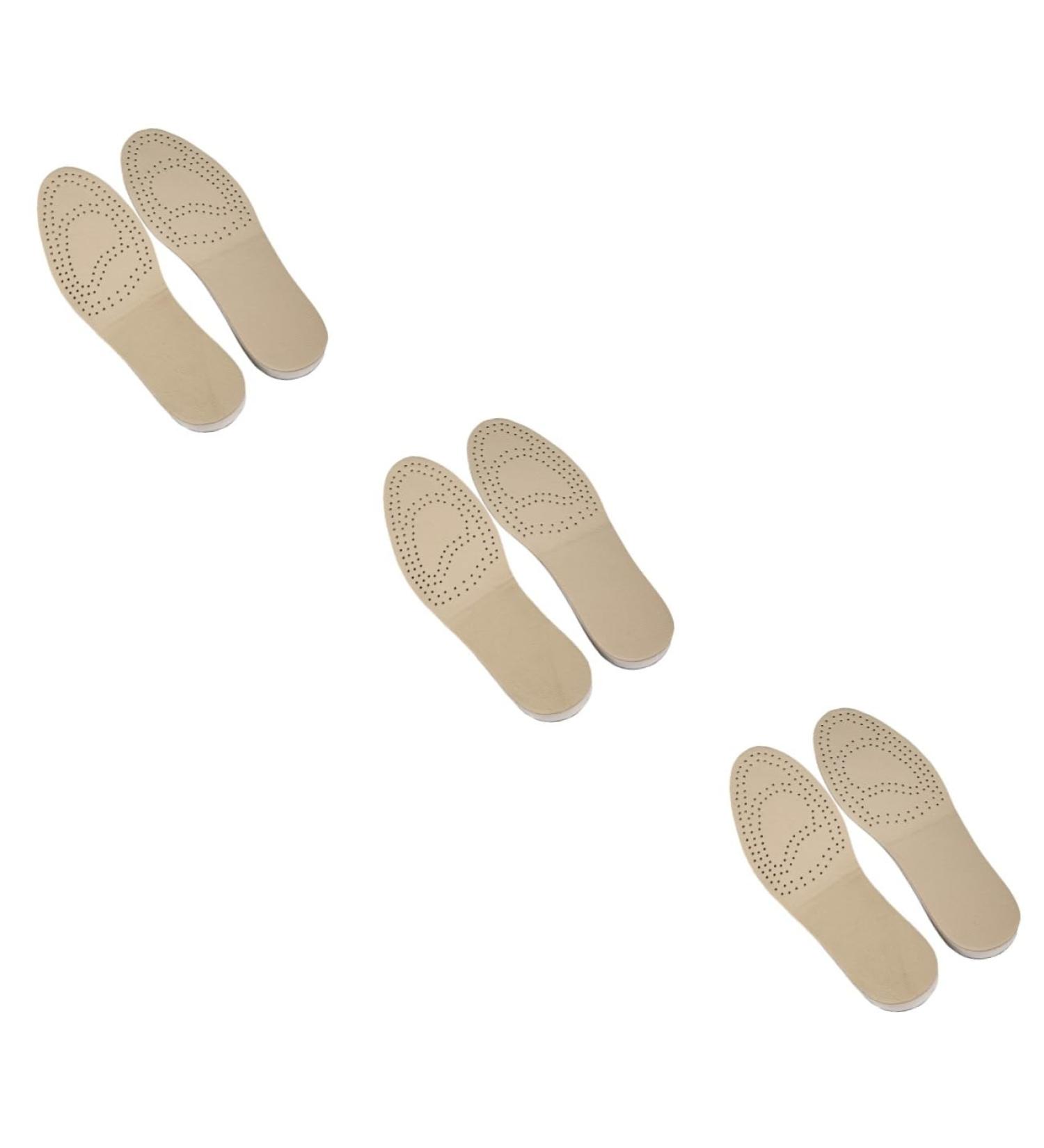 FOMIYES Height Increase Shoe Inserts - 3 Pairs Invisible Heel Lift Insoles for Instant Height Boost - Buy Online on GoSupps.com