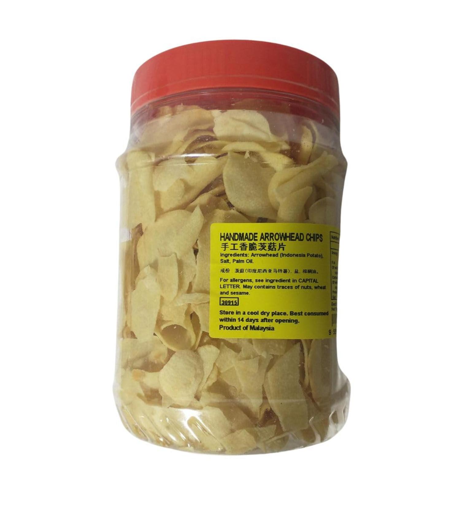 Niclaw Gourmet Handmade Arrow Chips from Malaysia 150g net BB August 30 2025