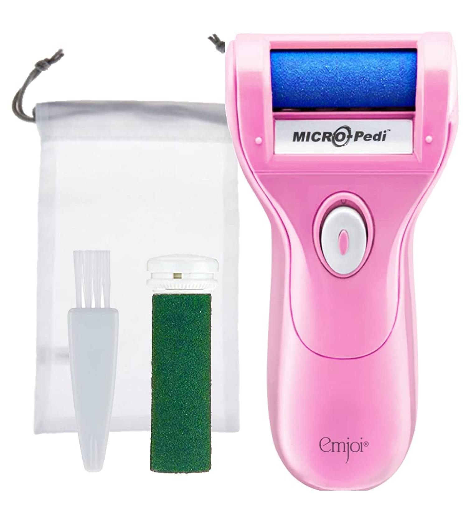 Emjoi Micro-Pedi Callus Remover w/ Batteries & 4 Bonus Refill Rollers by Emjoi - Buy Online on GoSupps.com
