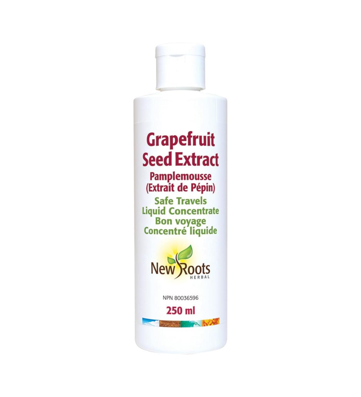 New Roots Herbal - GSE Grapefruit Seed Extract - 250ml - Grapefruit Concentrate Liquid Vitamin C Bioflavonoids - Grapefruit Essential - Grapefruit Extract - High Concentrate Extract - Support Immune 250 ml (Pack of 1) - Buy Online on GoSupps.com