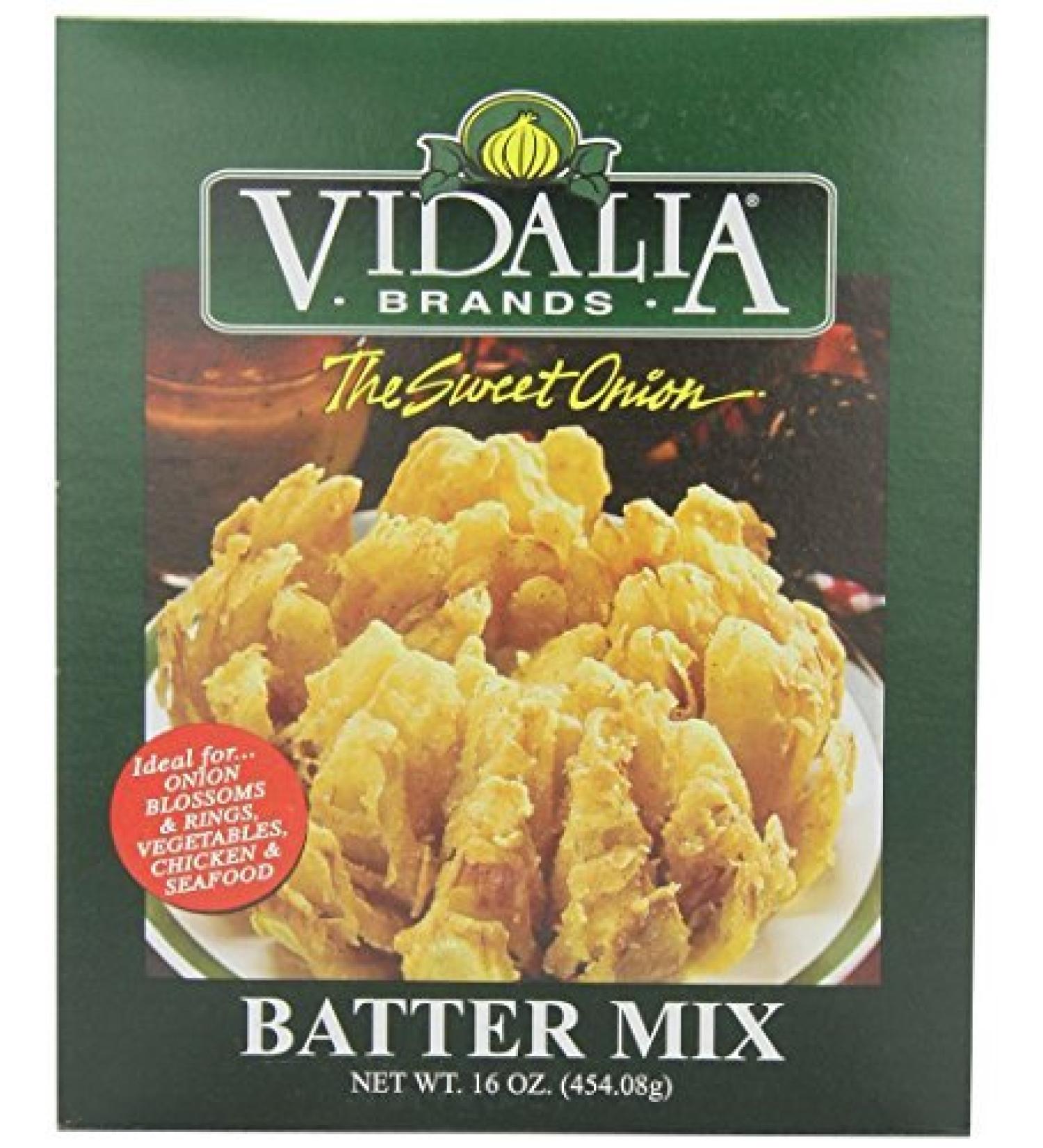 Vidalia Brands Sweet Onion Blossom Batter Mix - 16-Ounce (Pack of 3) - Buy Online on GoSupps.com