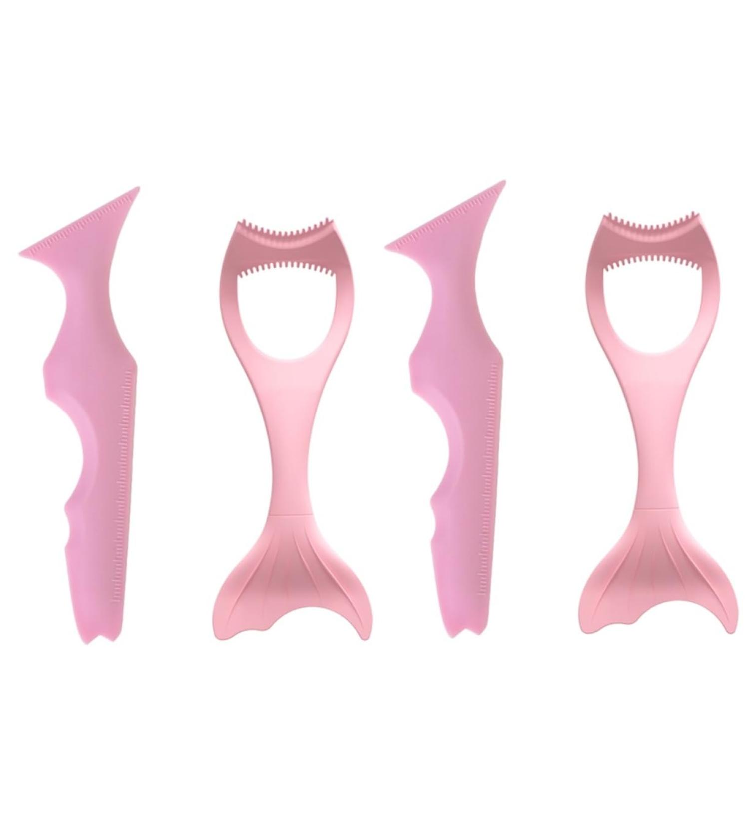 Baluue 4 Pcs Eyeliner De Para Gelatinas Eyeshadow Stencil Make up Kit Eyeshadow Aid Tool Pink - Buy Online on GoSupps.com