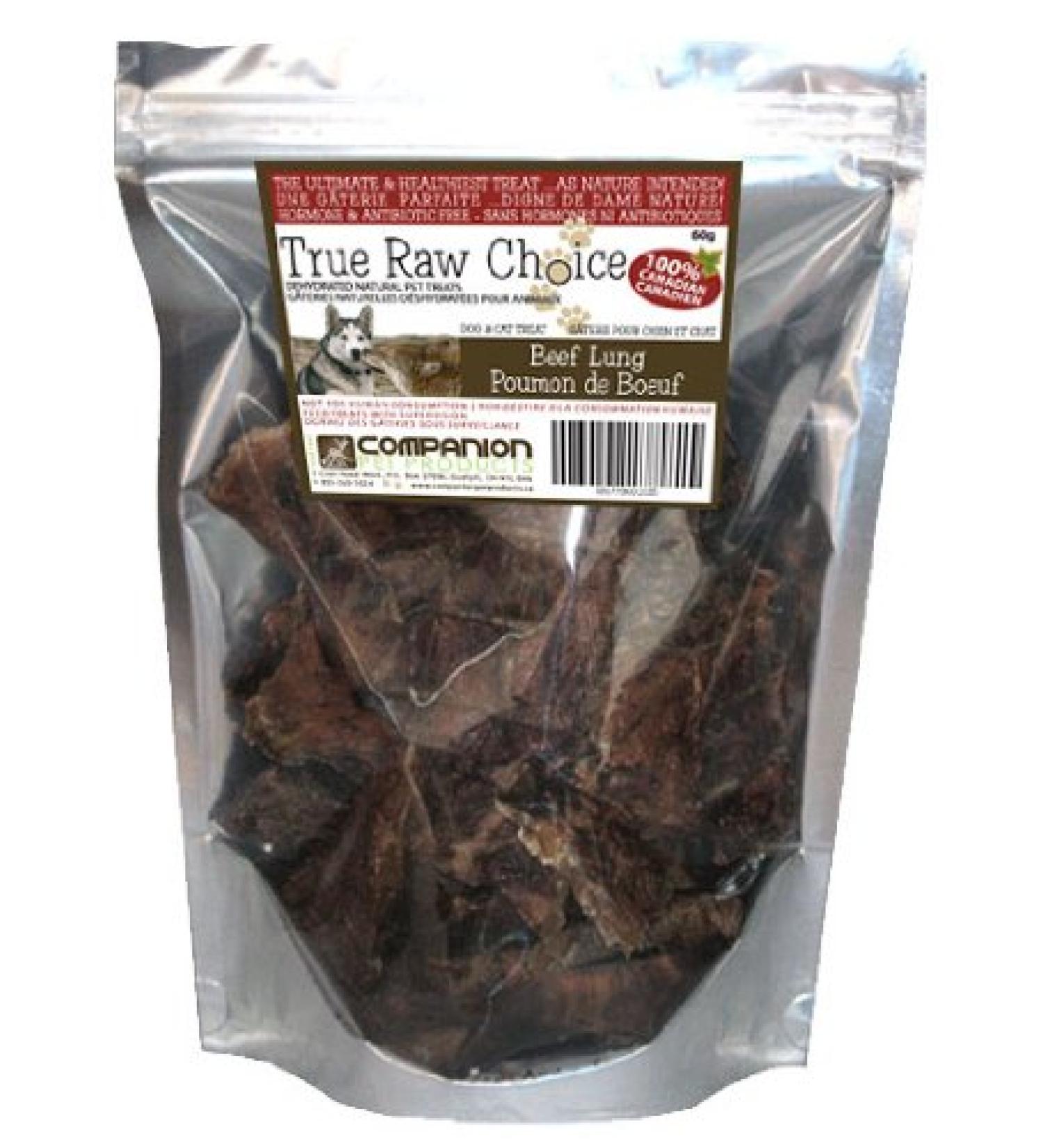 True Raw Choice PET-TCP-81504 127gm Beef Lung
