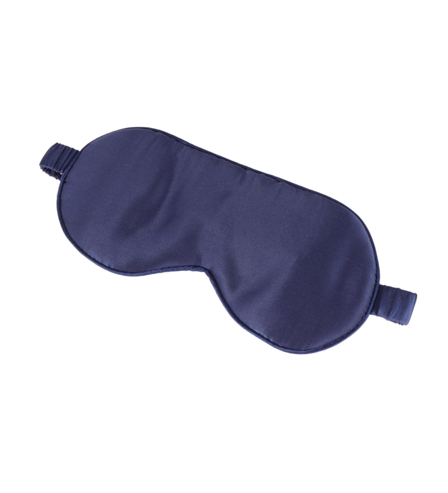FOMIYES Sleep Eye Mask - Reusable Silk Blindfold for Travel & Nighttime Comfort | Adjustable Blackout Sleeping Mask | Perfect for Naps & Rest - Buy Online on GoSupps.com