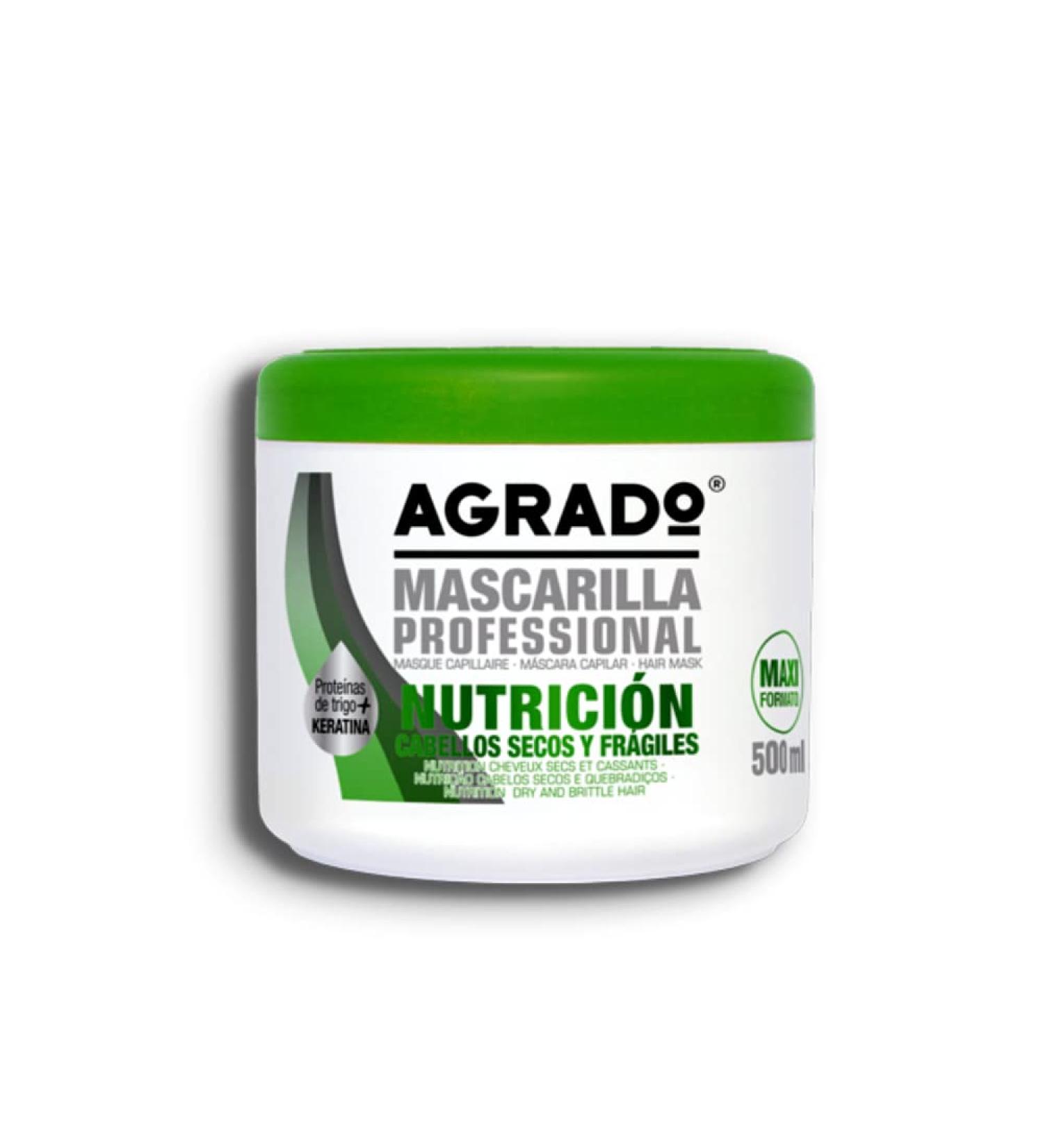 Buy Agrado Nutritive Hair Mask 500ml - Revitalize & Nourish Your Hair - International Shipping Available - Buy Online on GoSupps.com
