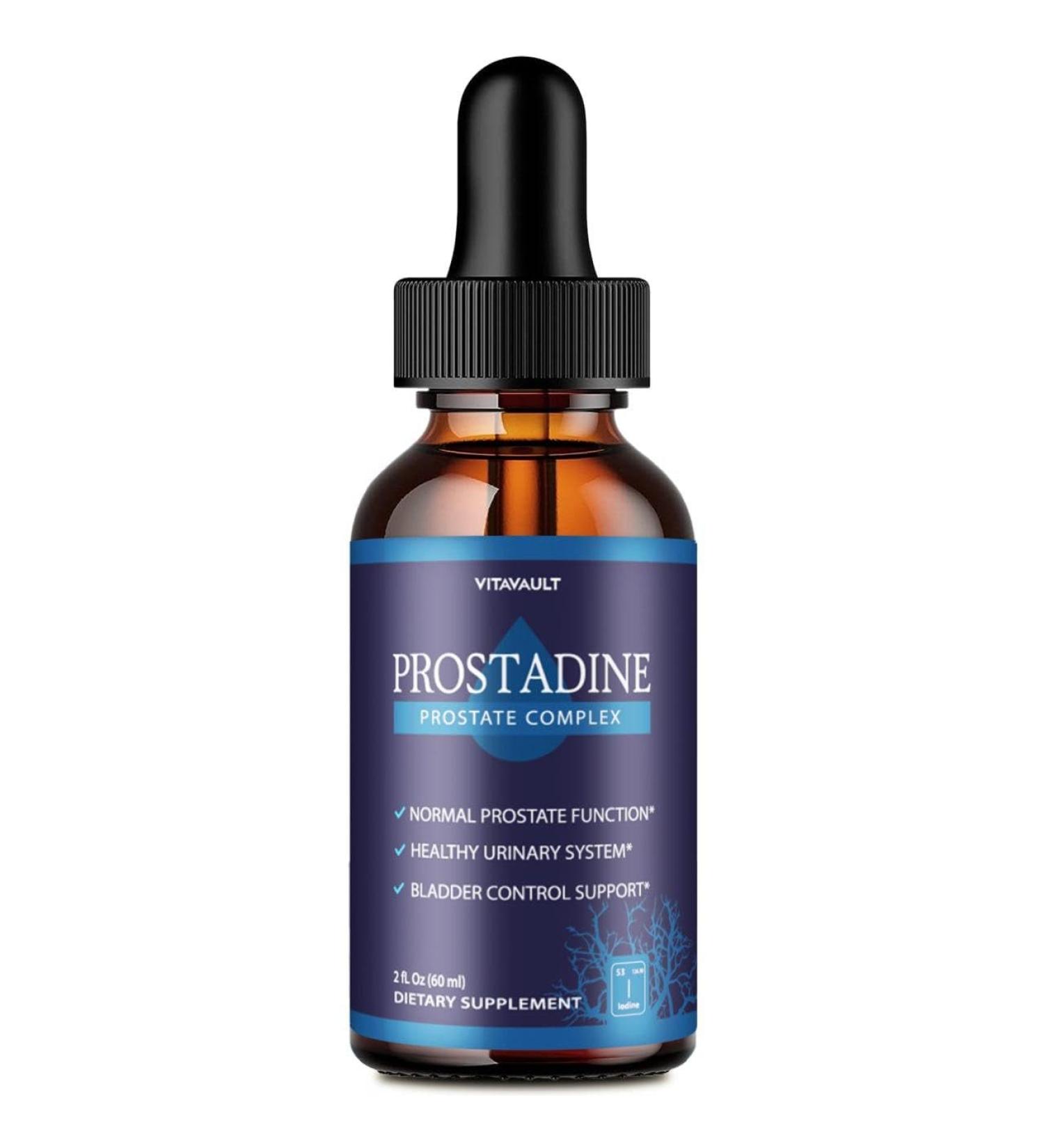 Vitavault Prostadine Potent Prostate Support Liquid Drops Highly-Rated Prostadine for Overall Prostate Wellness Easy-to-Use Dropper Form (1 Pack)