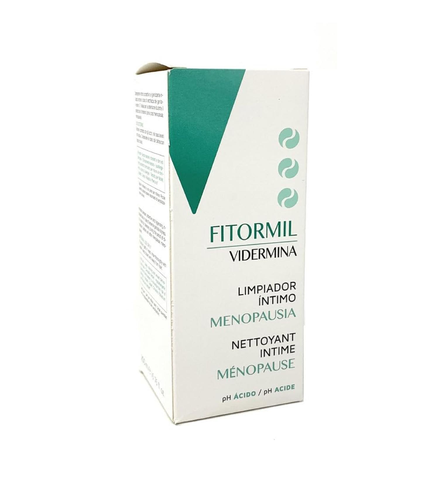 Vidermina Fitormil - Detergente Intimo Menopausa pH Acido 200ml